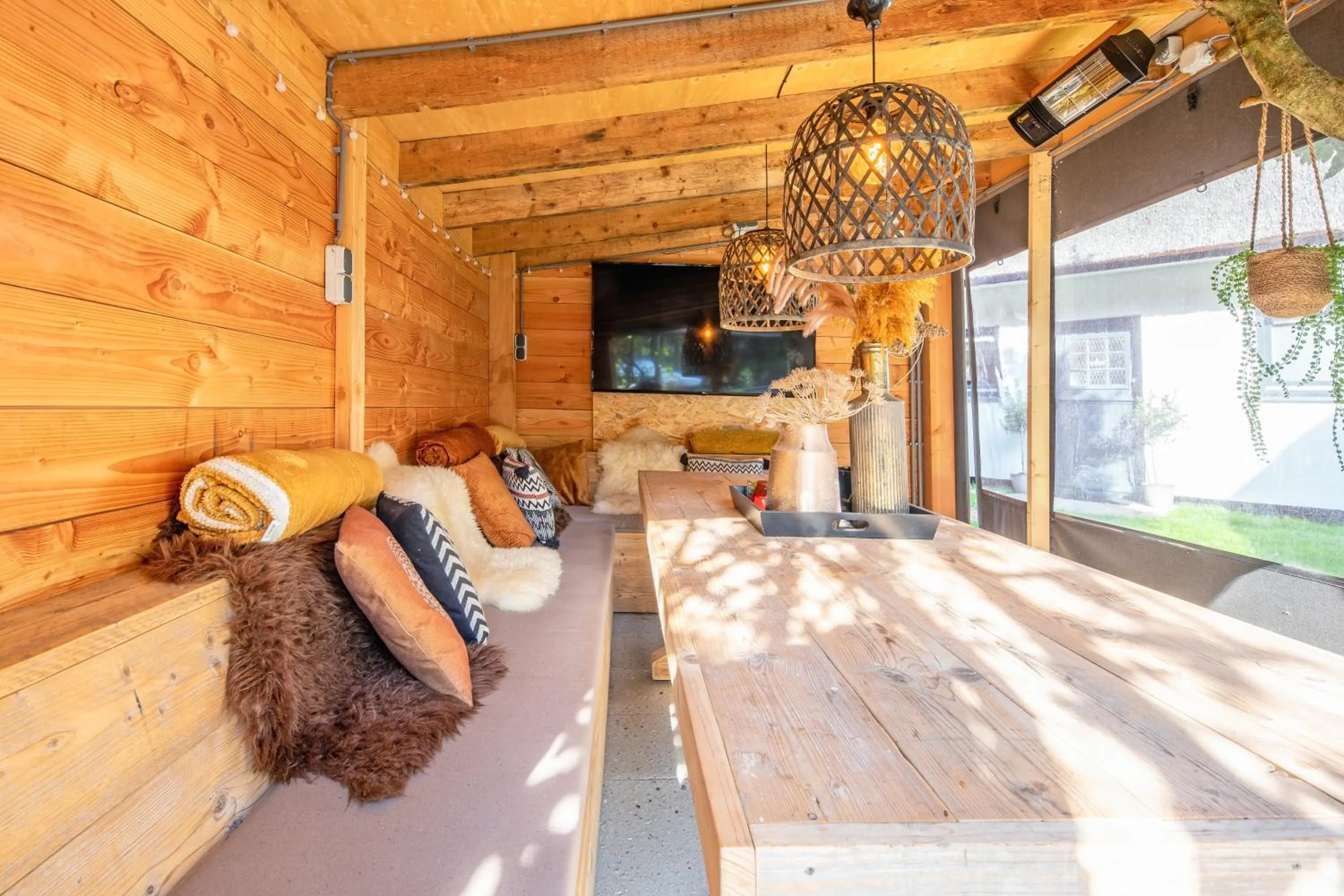 Communal lounge/ TV room in The island life Texel - Wellness