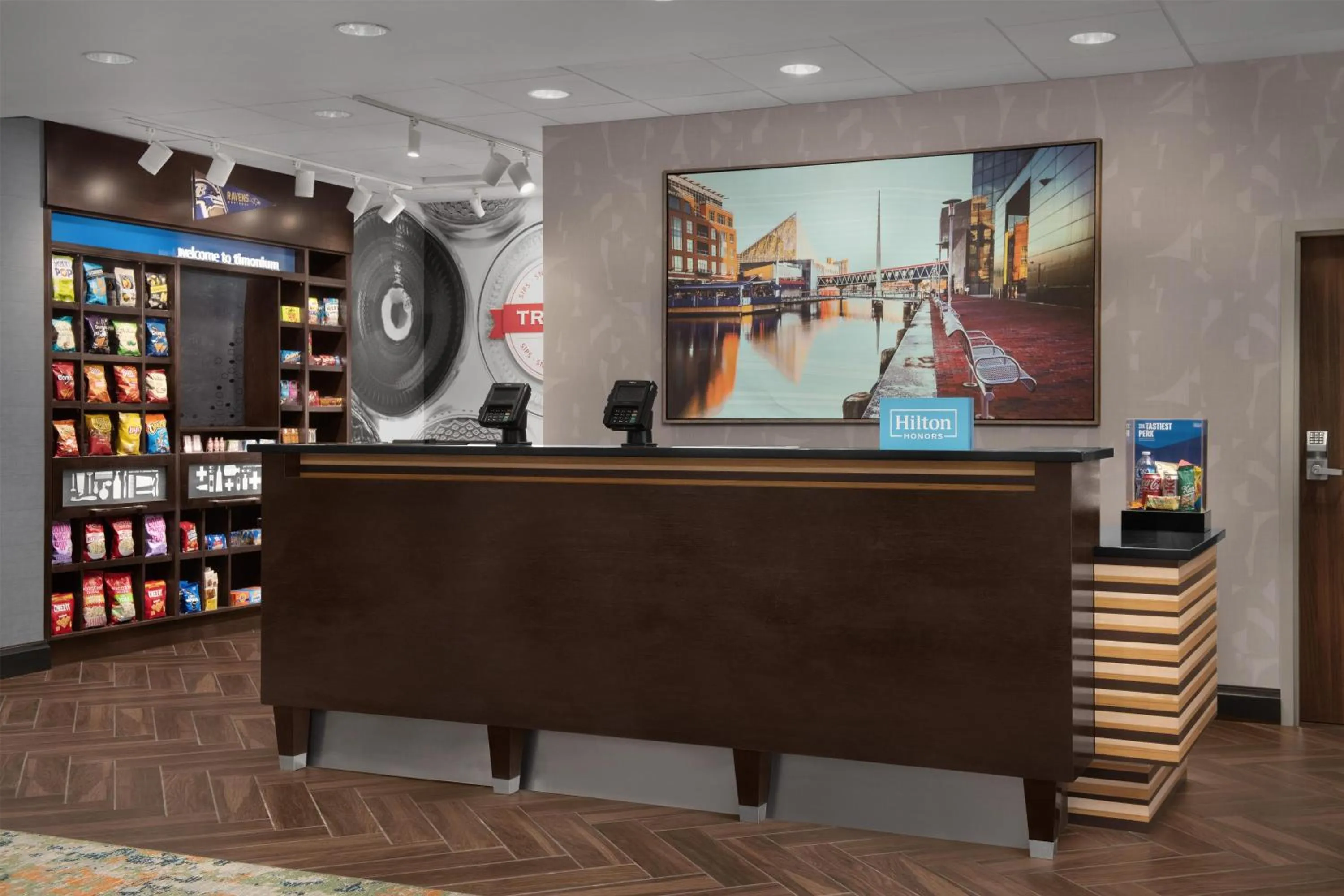 Lobby or reception in Hampton Inn & Suites Baltimore North/Timonium, MD