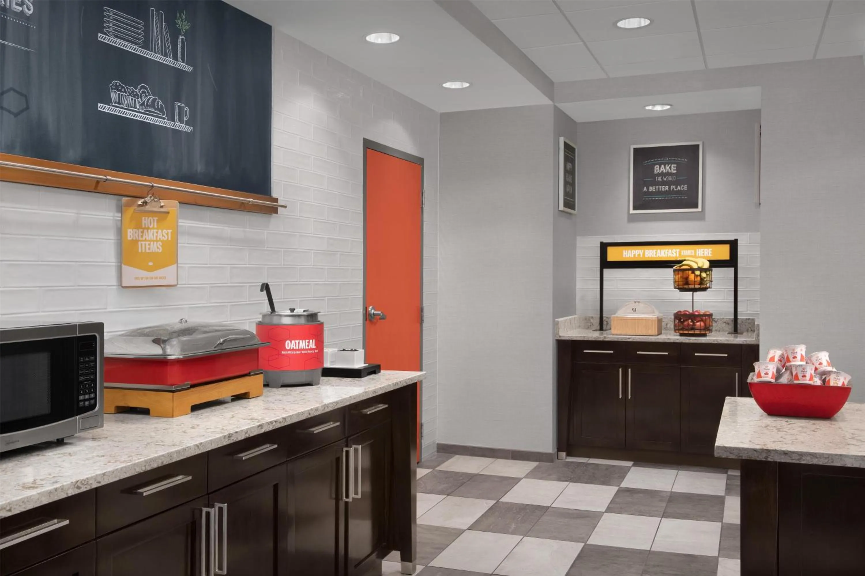 Breakfast in Hampton Inn & Suites Baltimore North/Timonium, MD