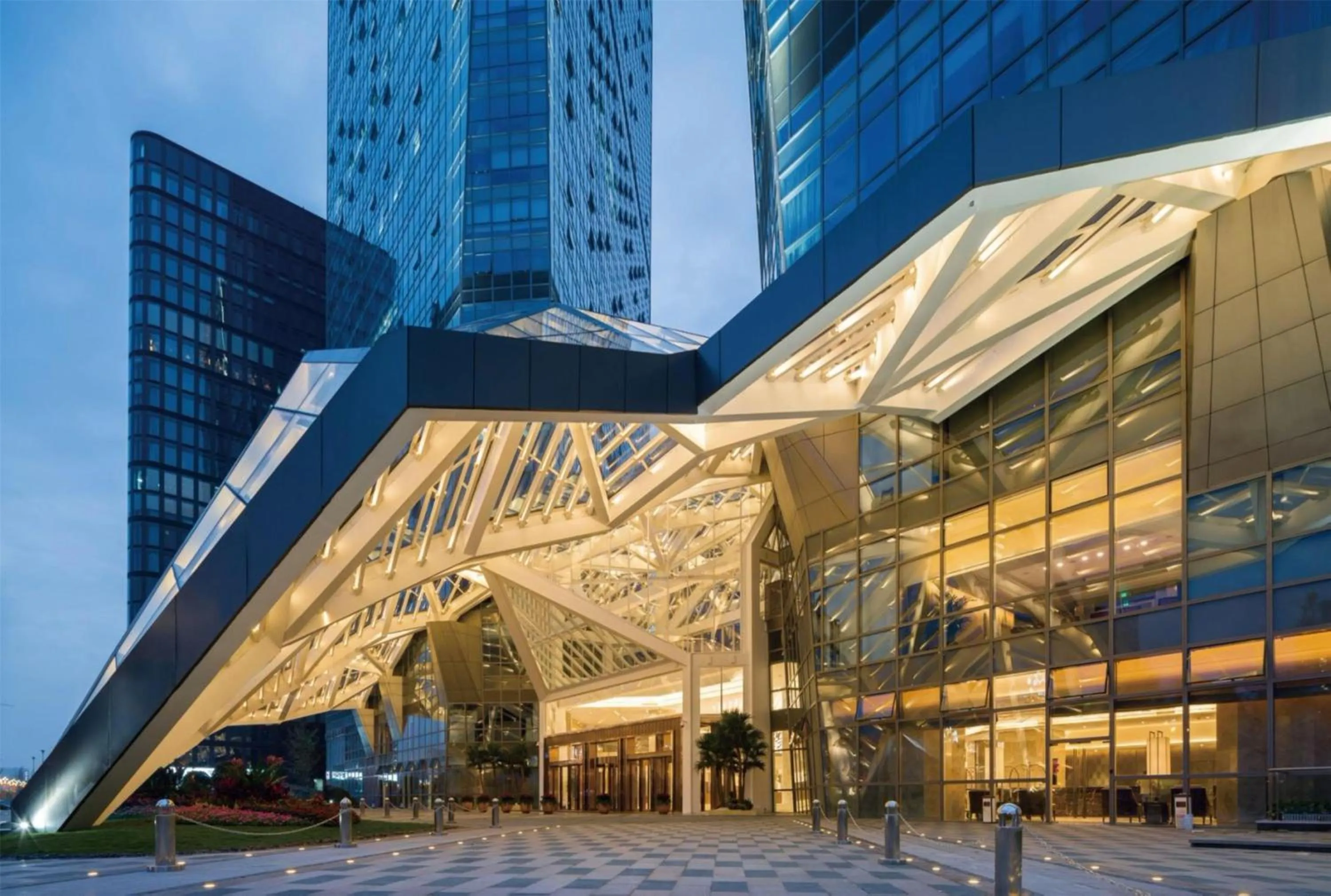Property building in Hilton Chengdu