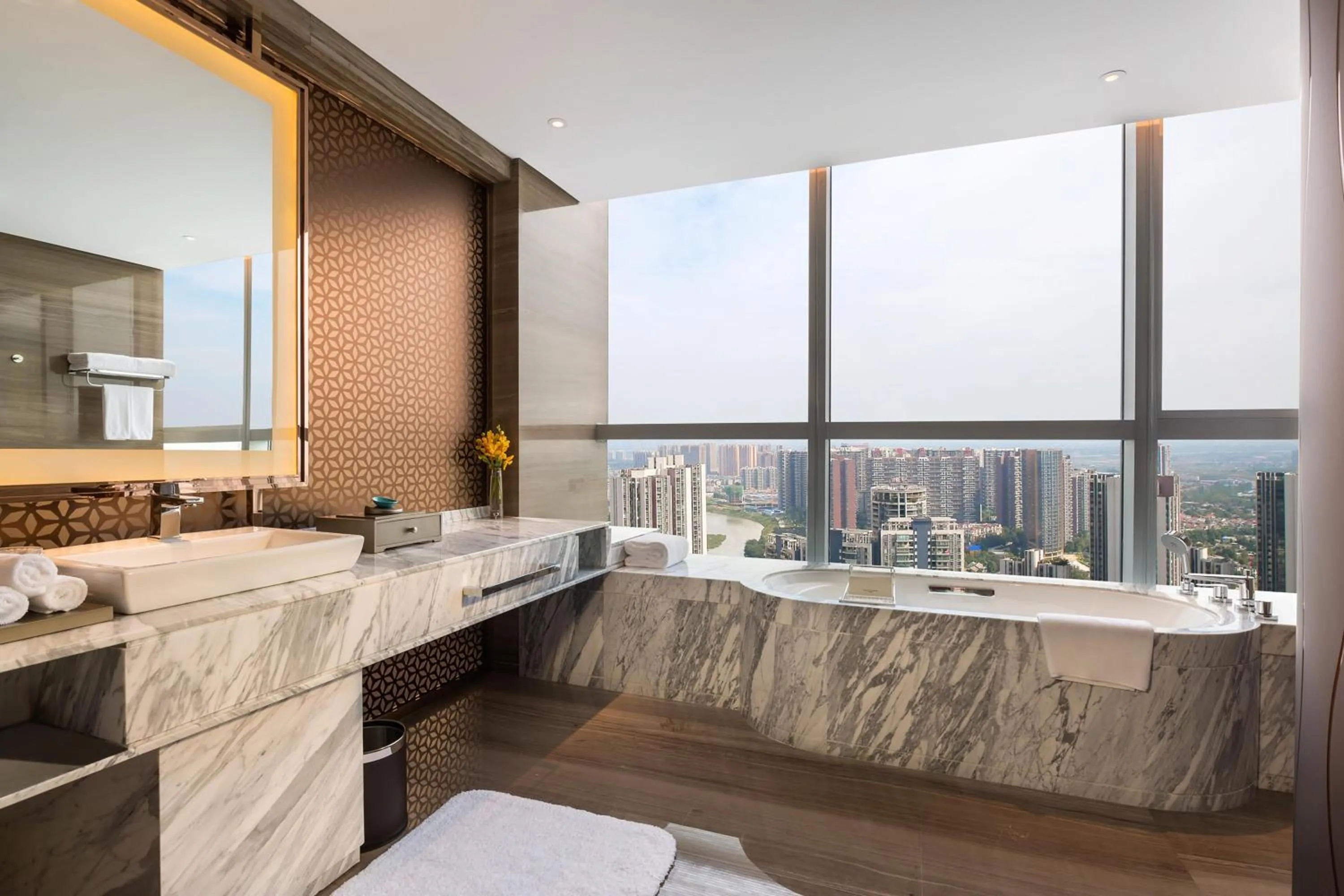 Bathroom in Hilton Chengdu