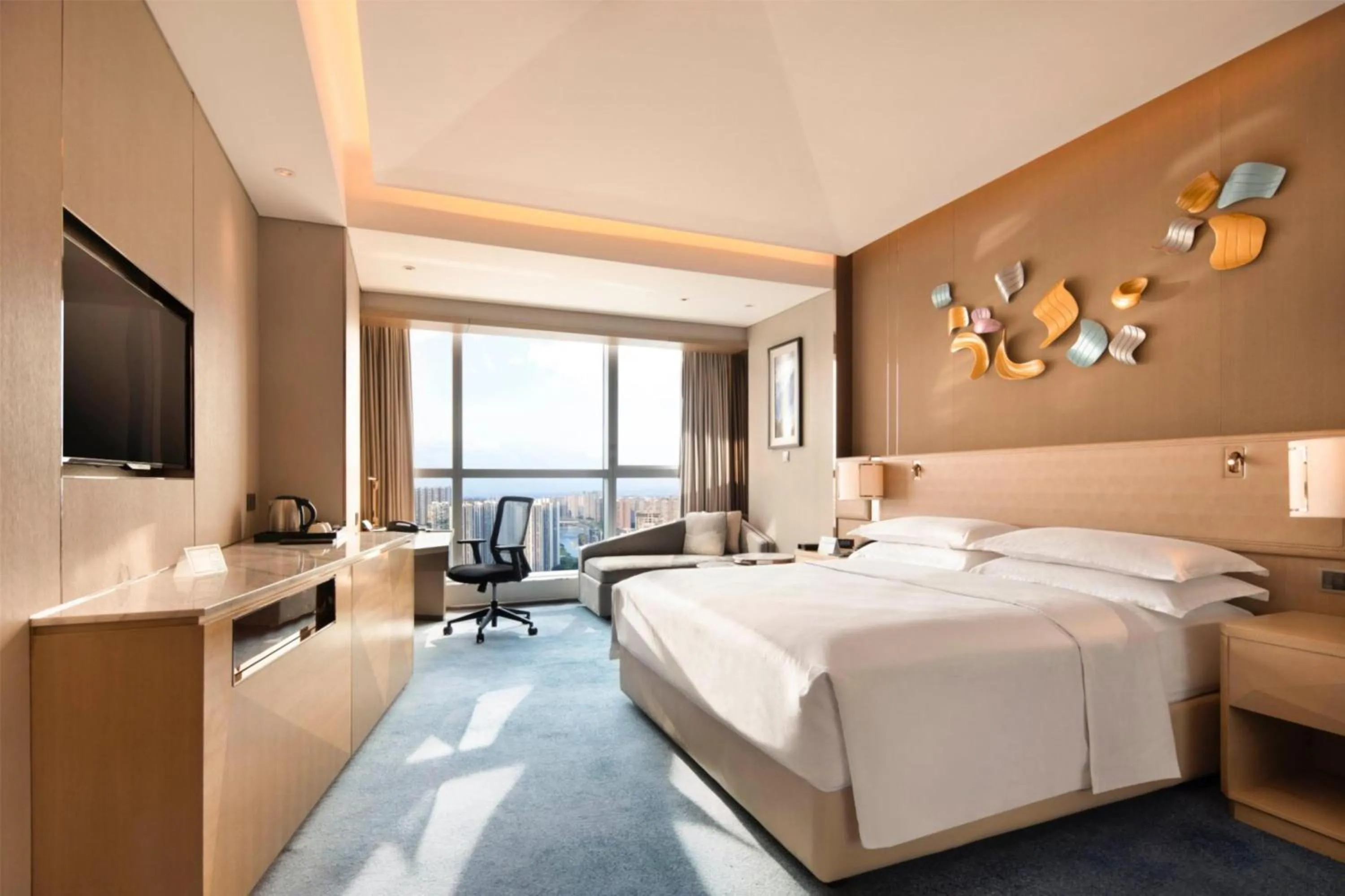 Bedroom, Bed in Hilton Chengdu