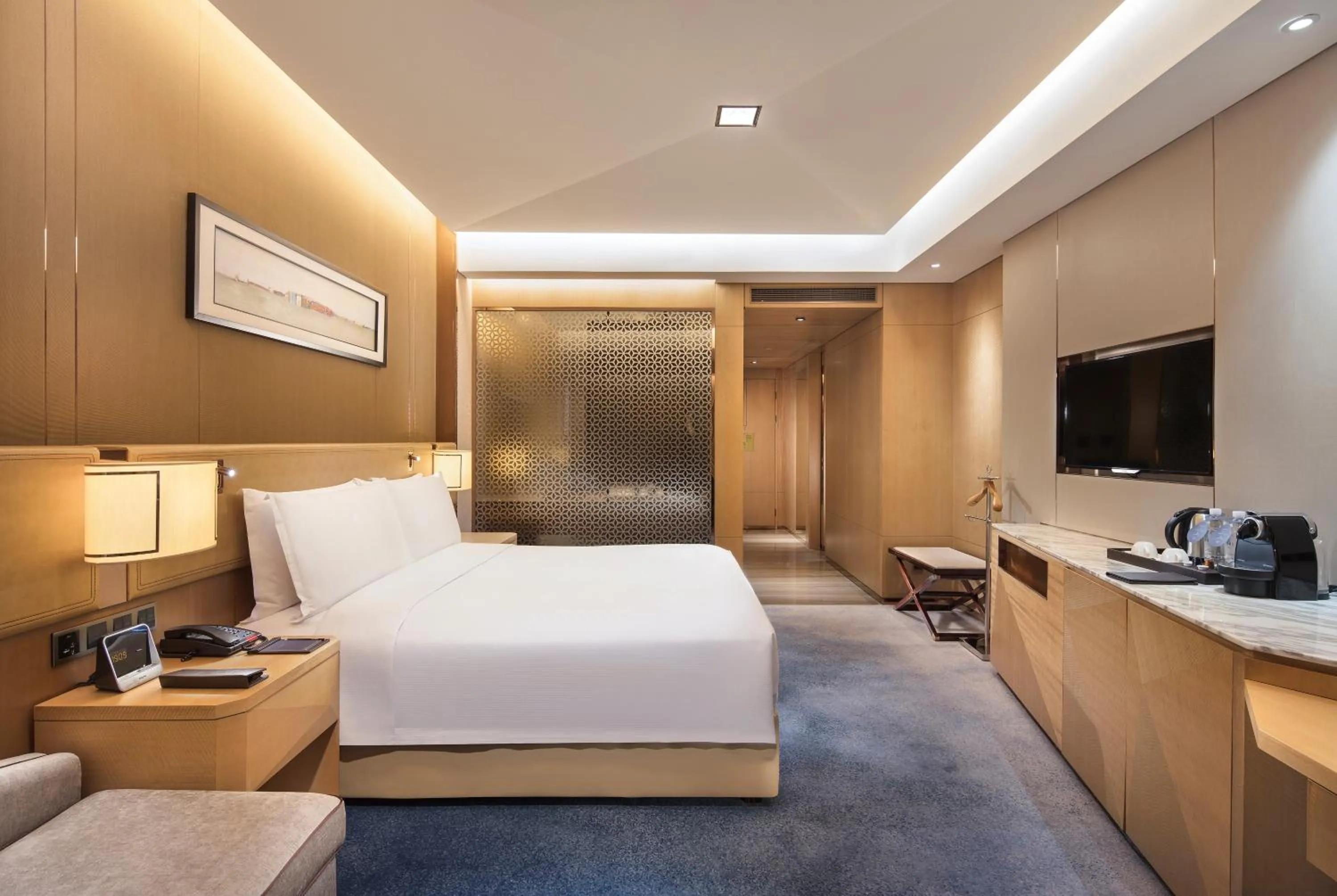 Bed in Hilton Chengdu