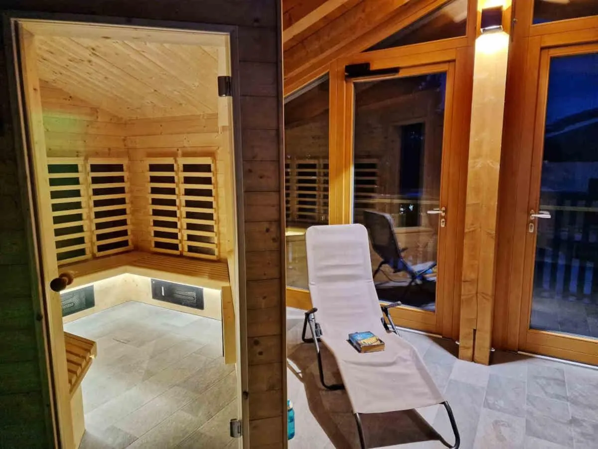 Hot Tub in Residence Panorama