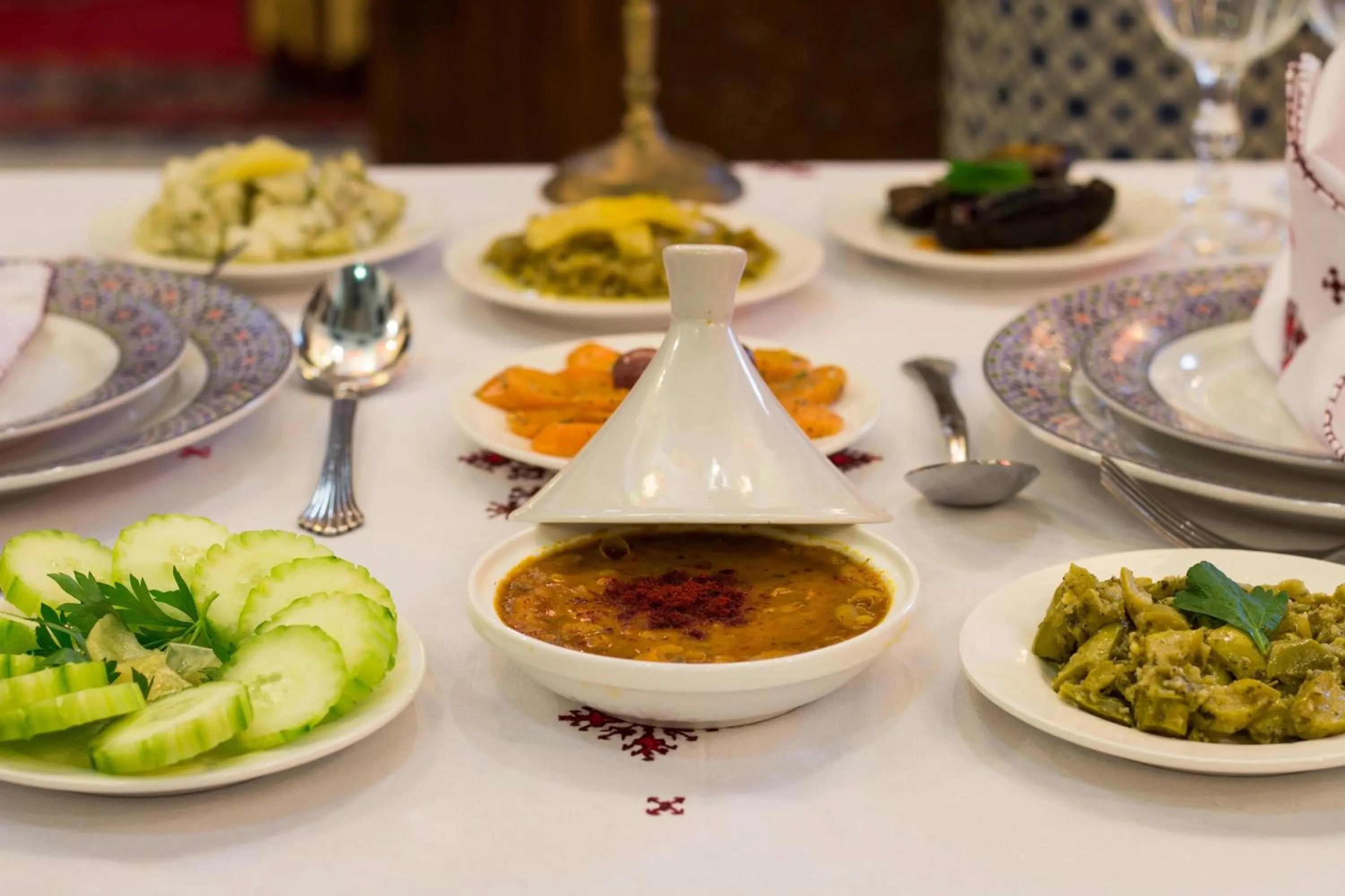 Dinner in Riad Tahra & Spa