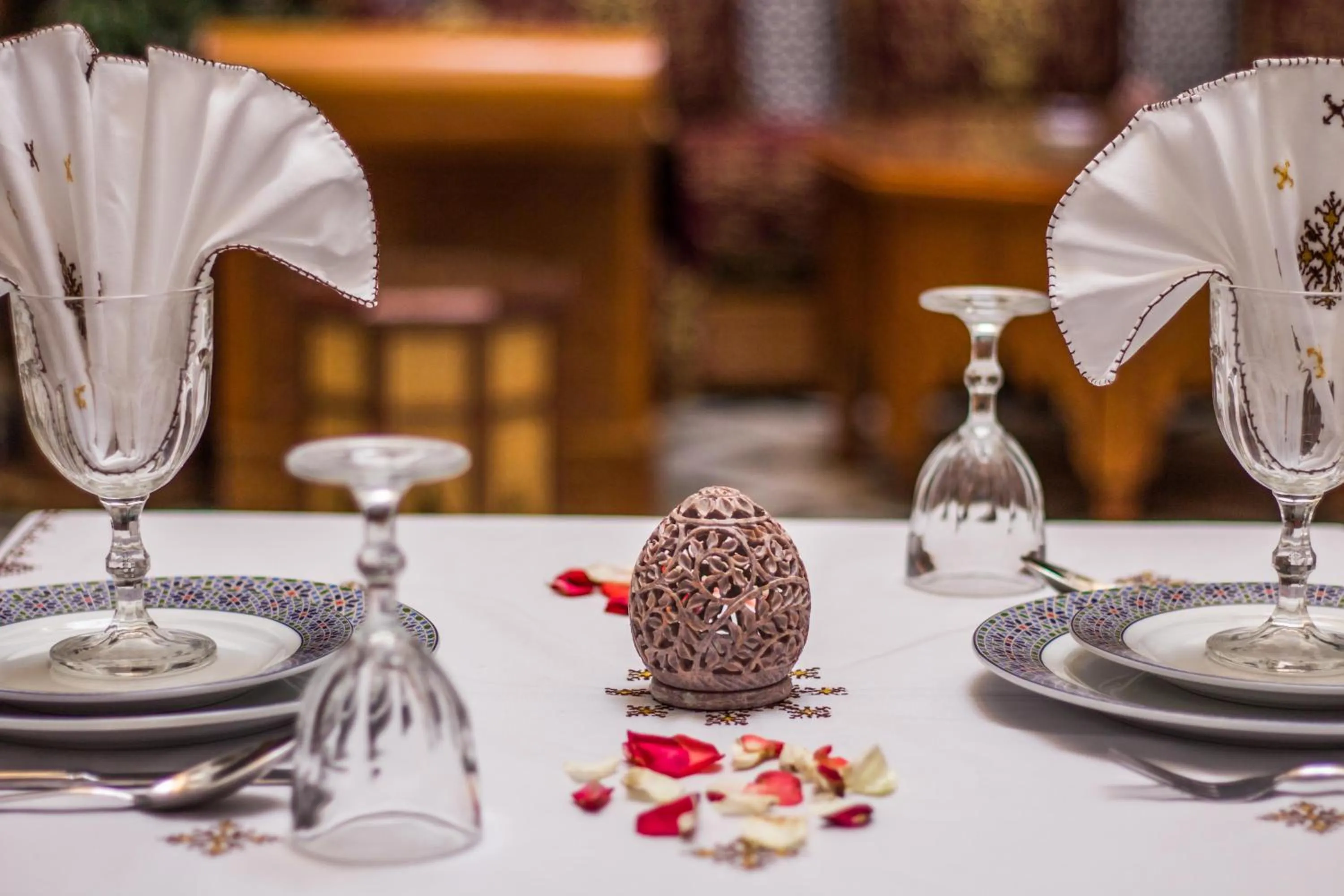 Patio in Riad Tahra & Spa