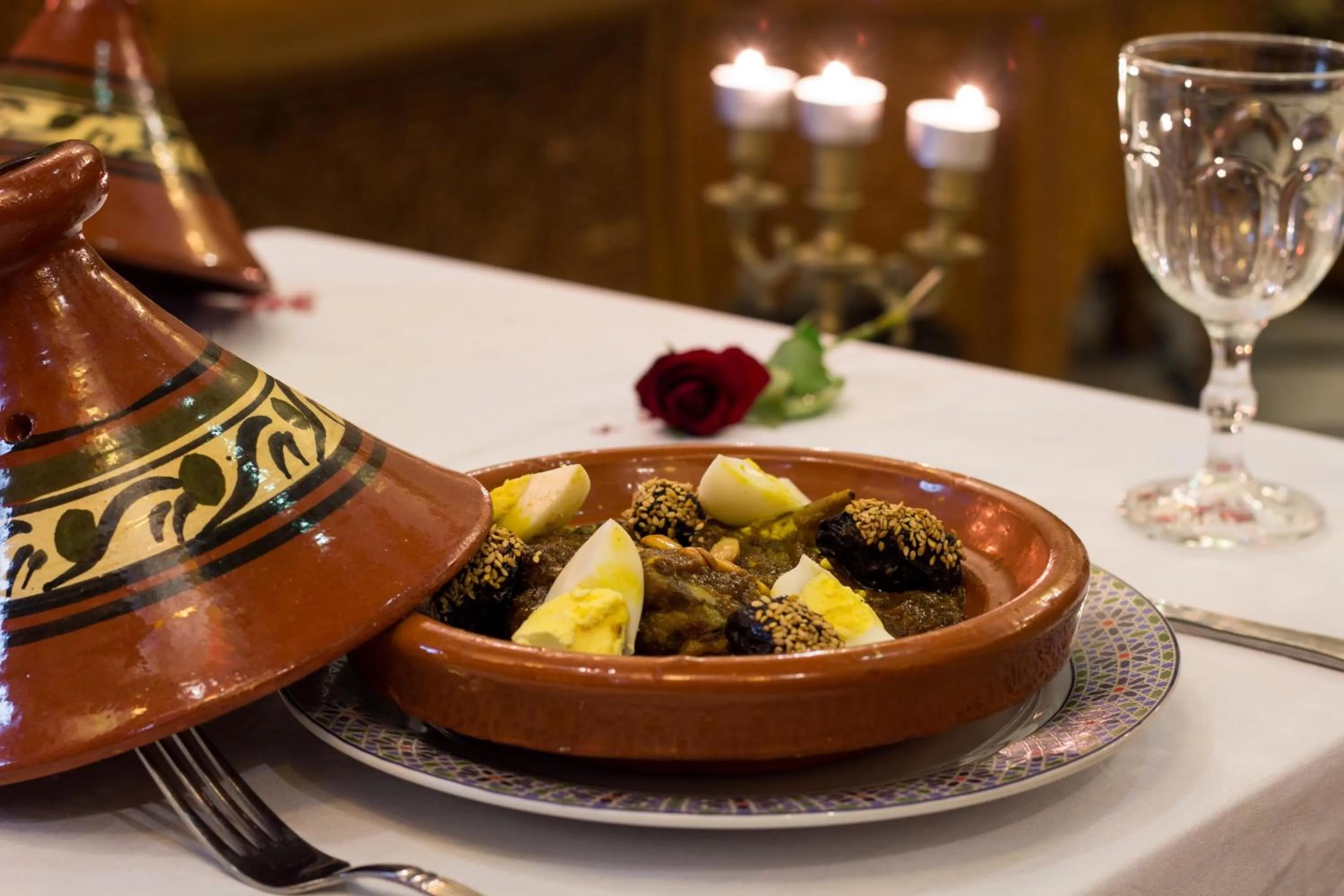 Dinner in Riad Tahra & Spa