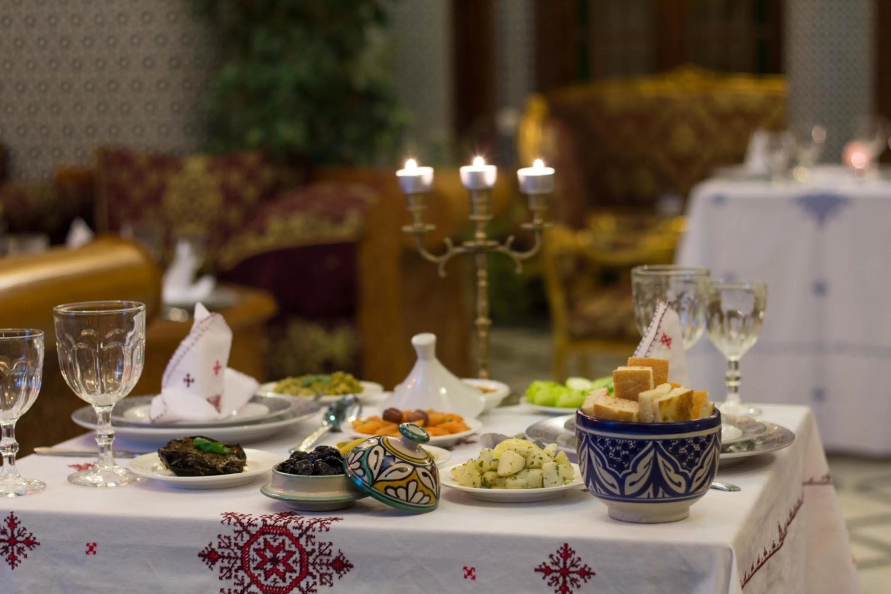 Dinner in Riad Tahra & Spa