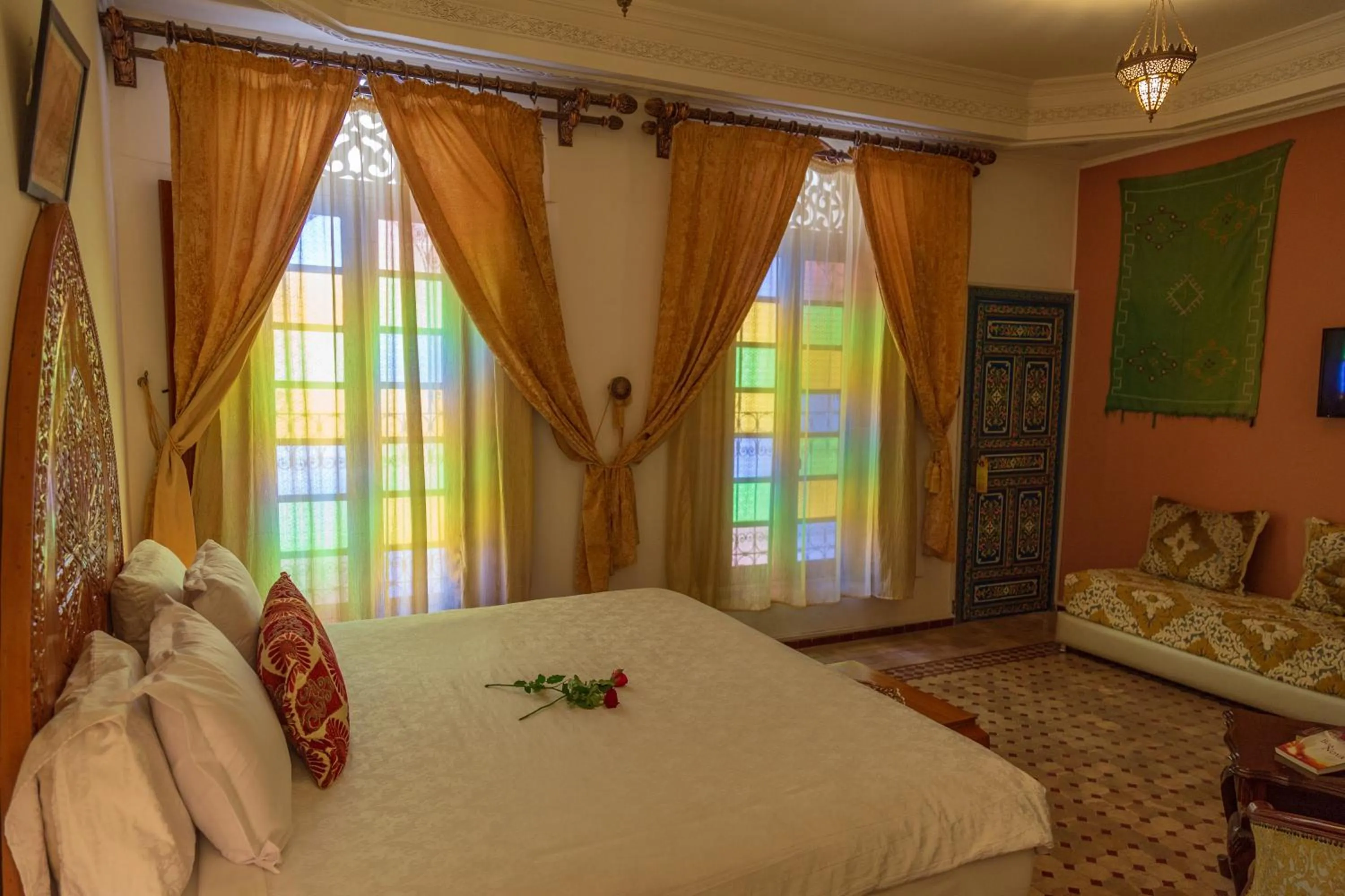 bunk bed, Bed in Riad Tahra & Spa