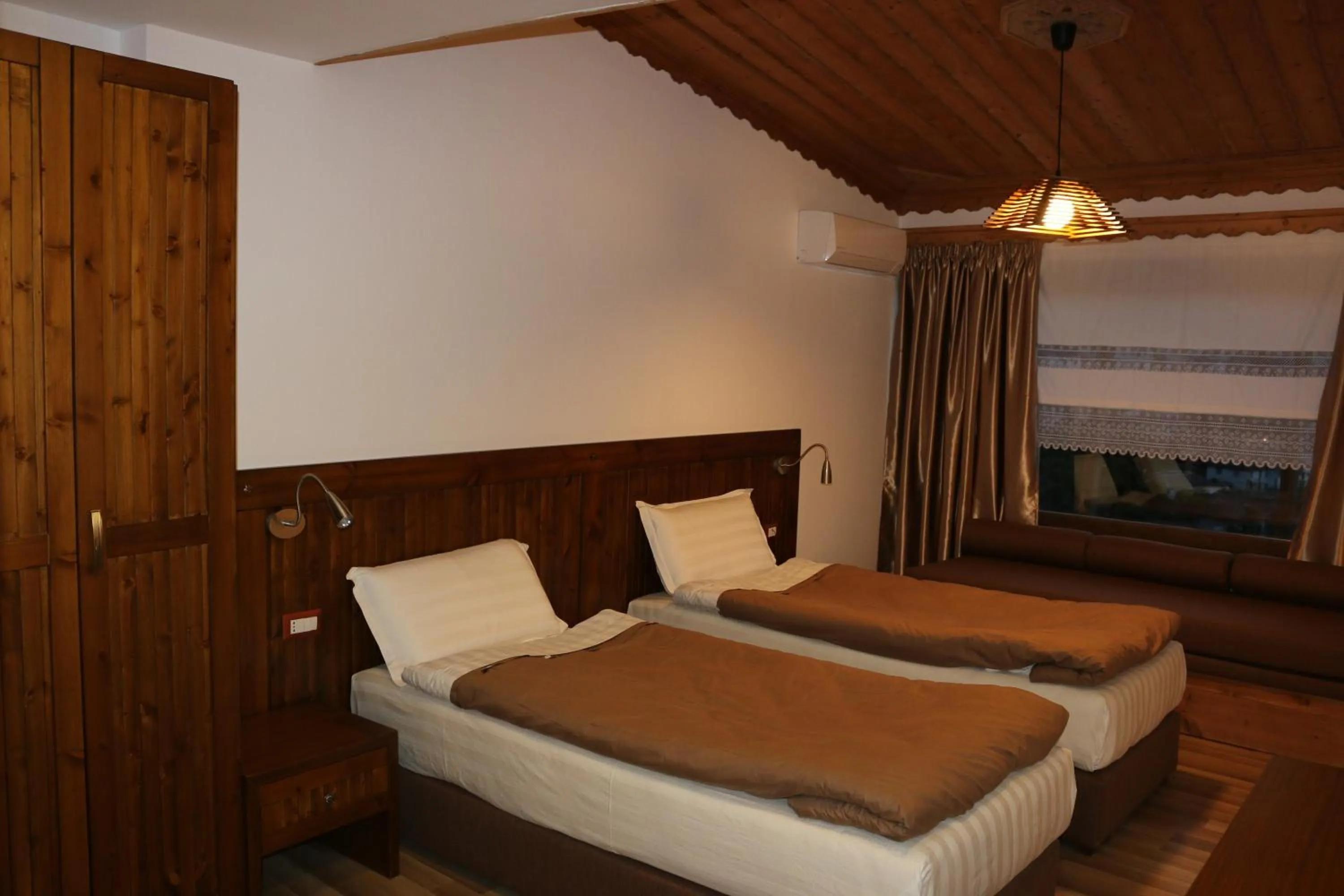 Decorative detail, Bed in Hotel Kodra