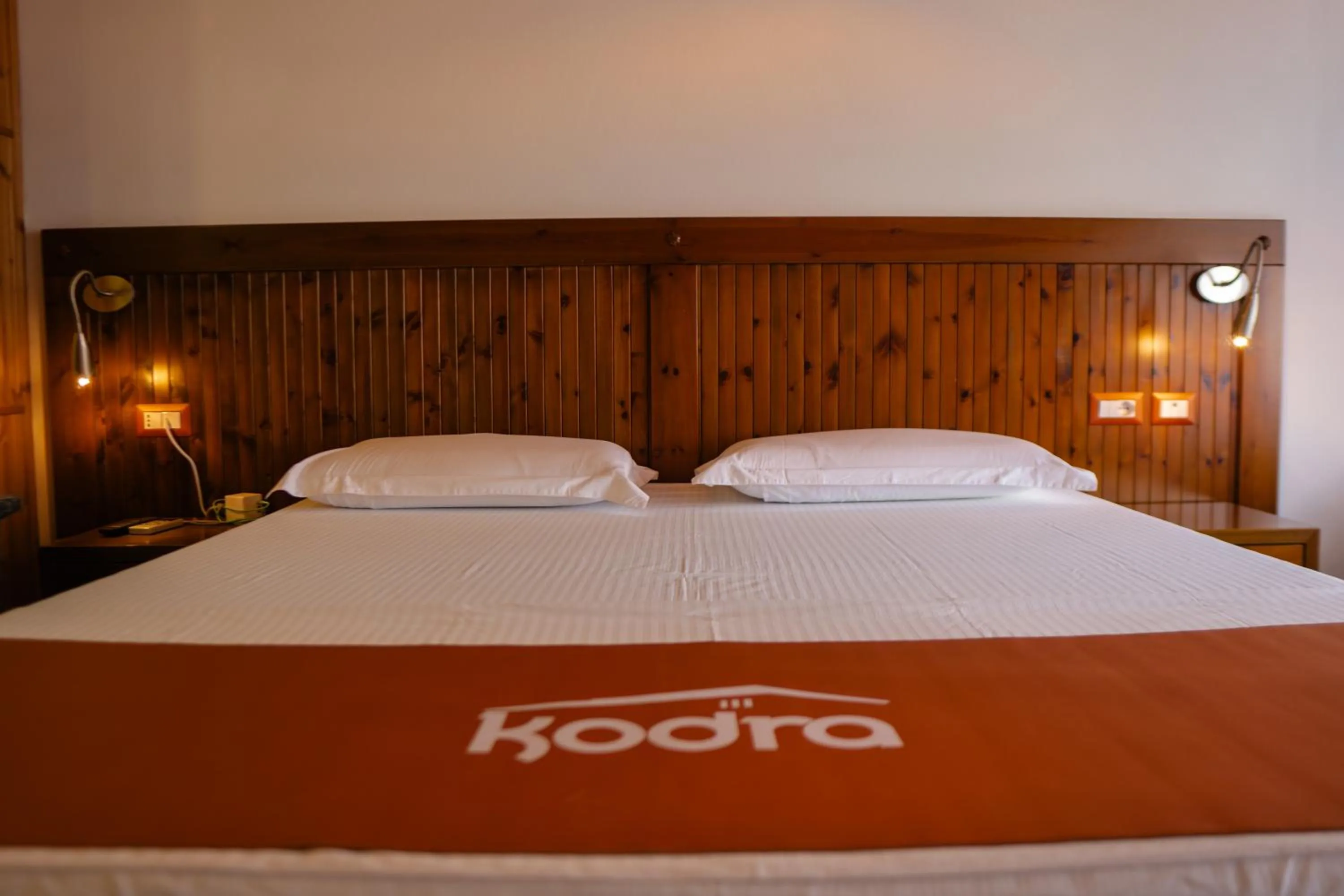 Bed in Hotel Kodra