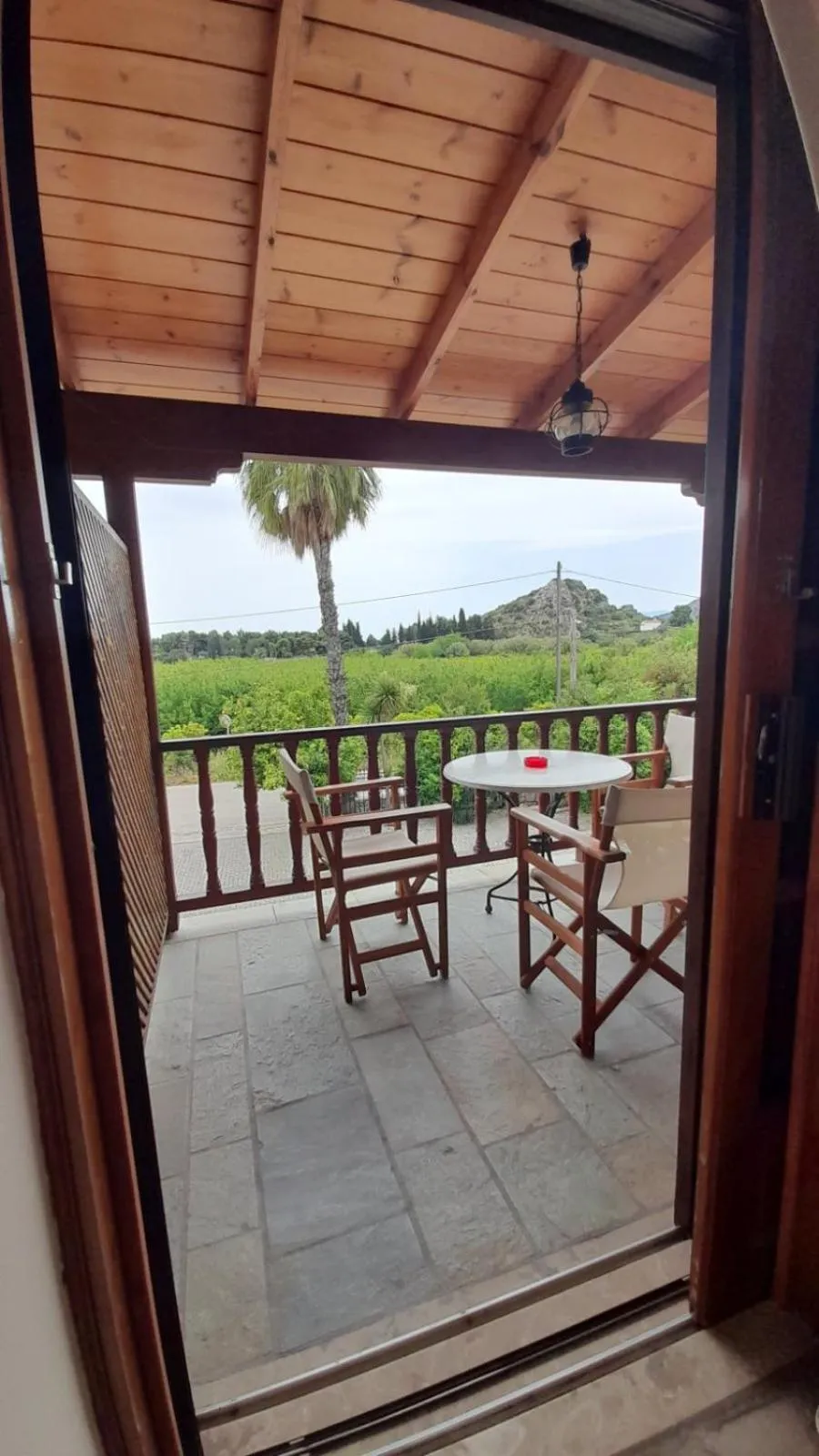 Natural landscape in Villa Christina