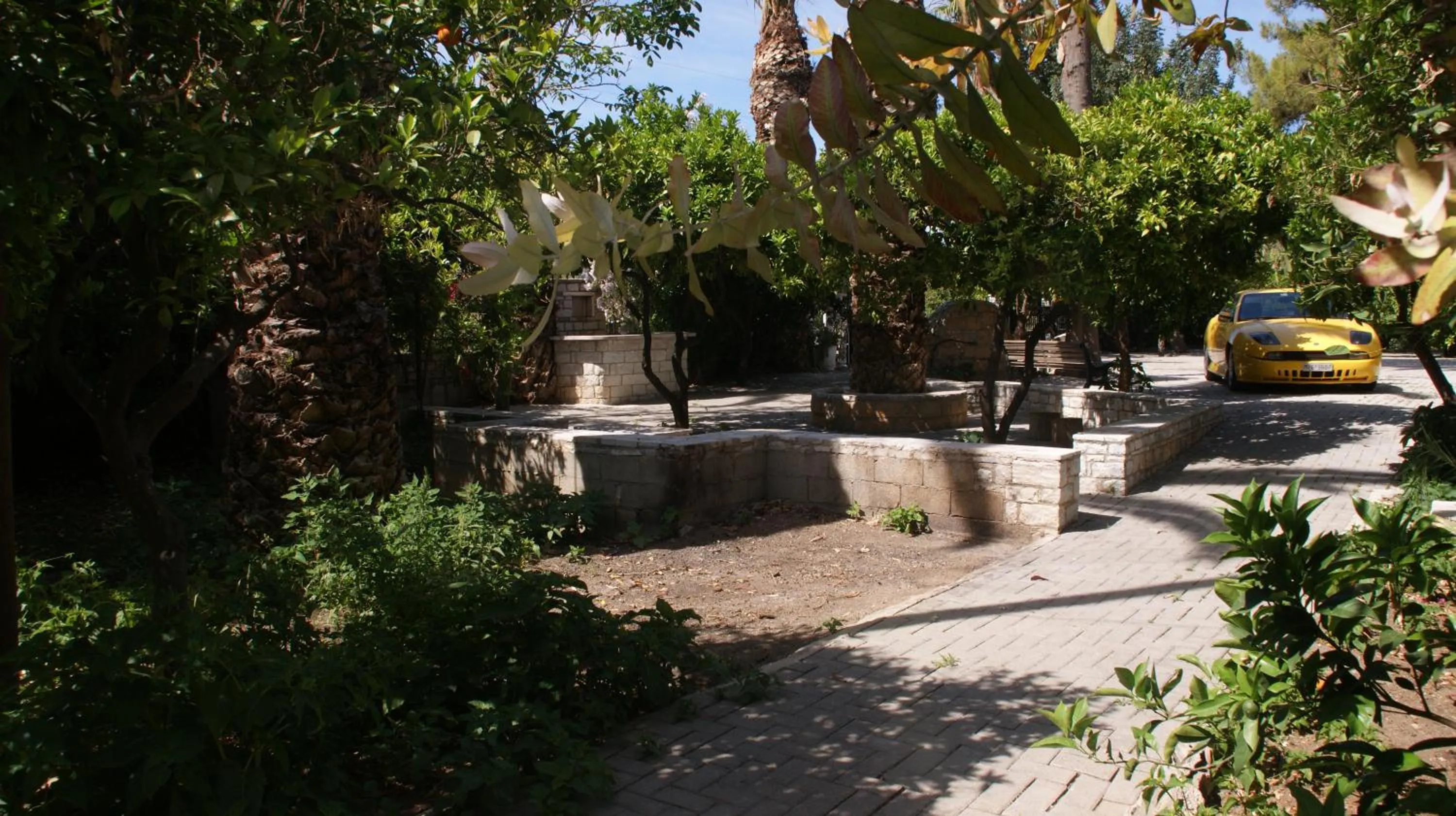 Garden in Villa Christina
