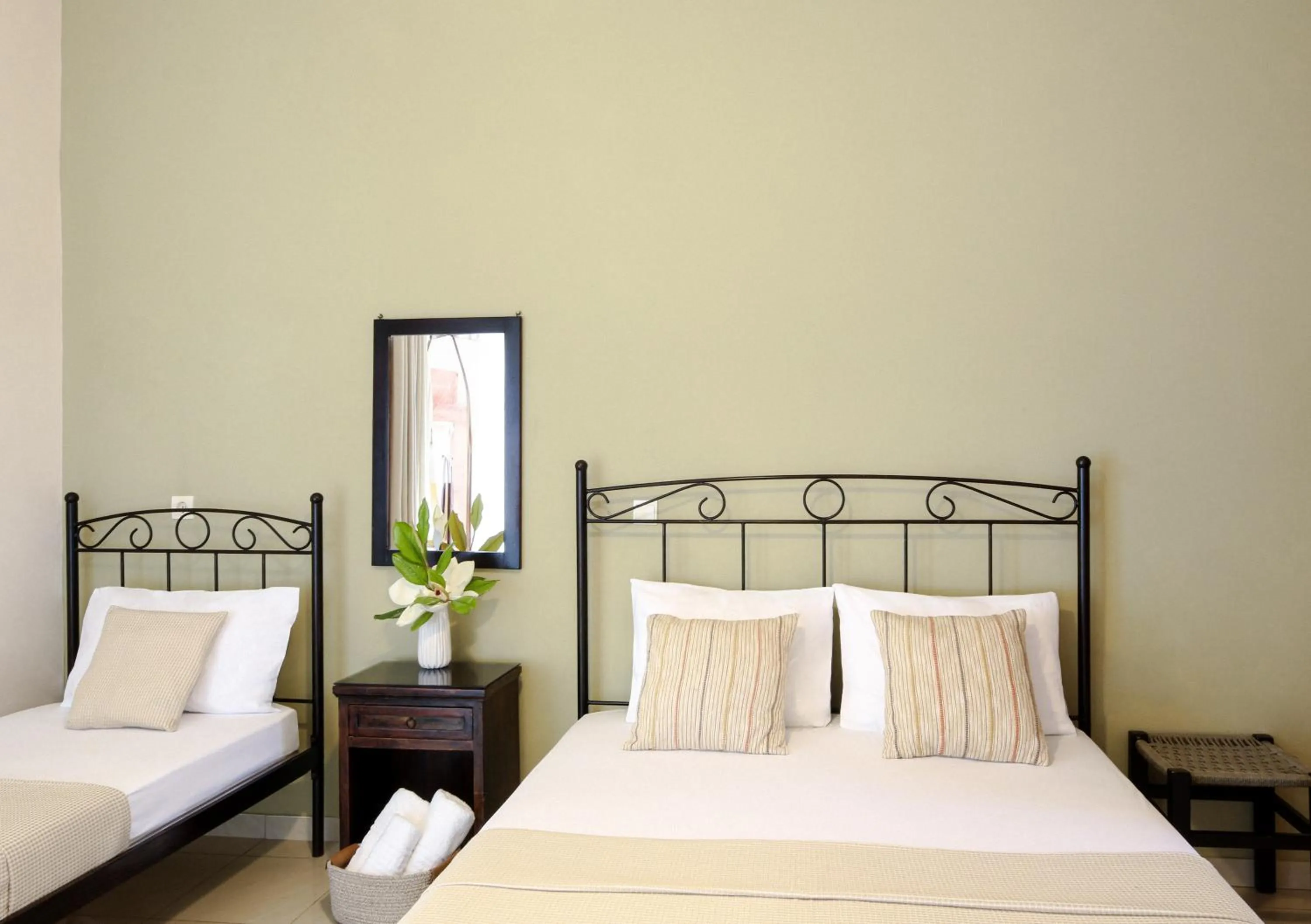 Bed in Villa Christina