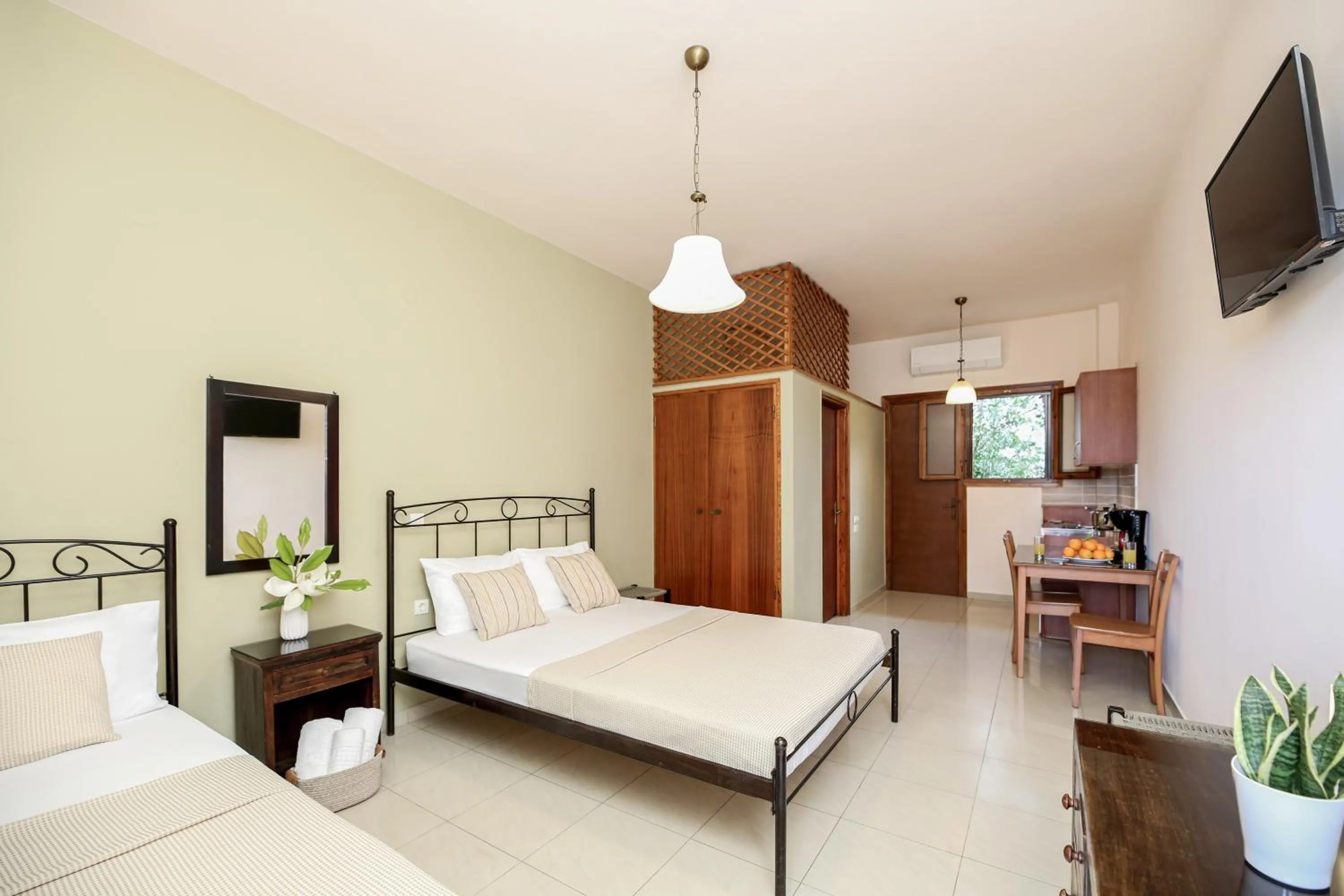 Bed in Villa Christina