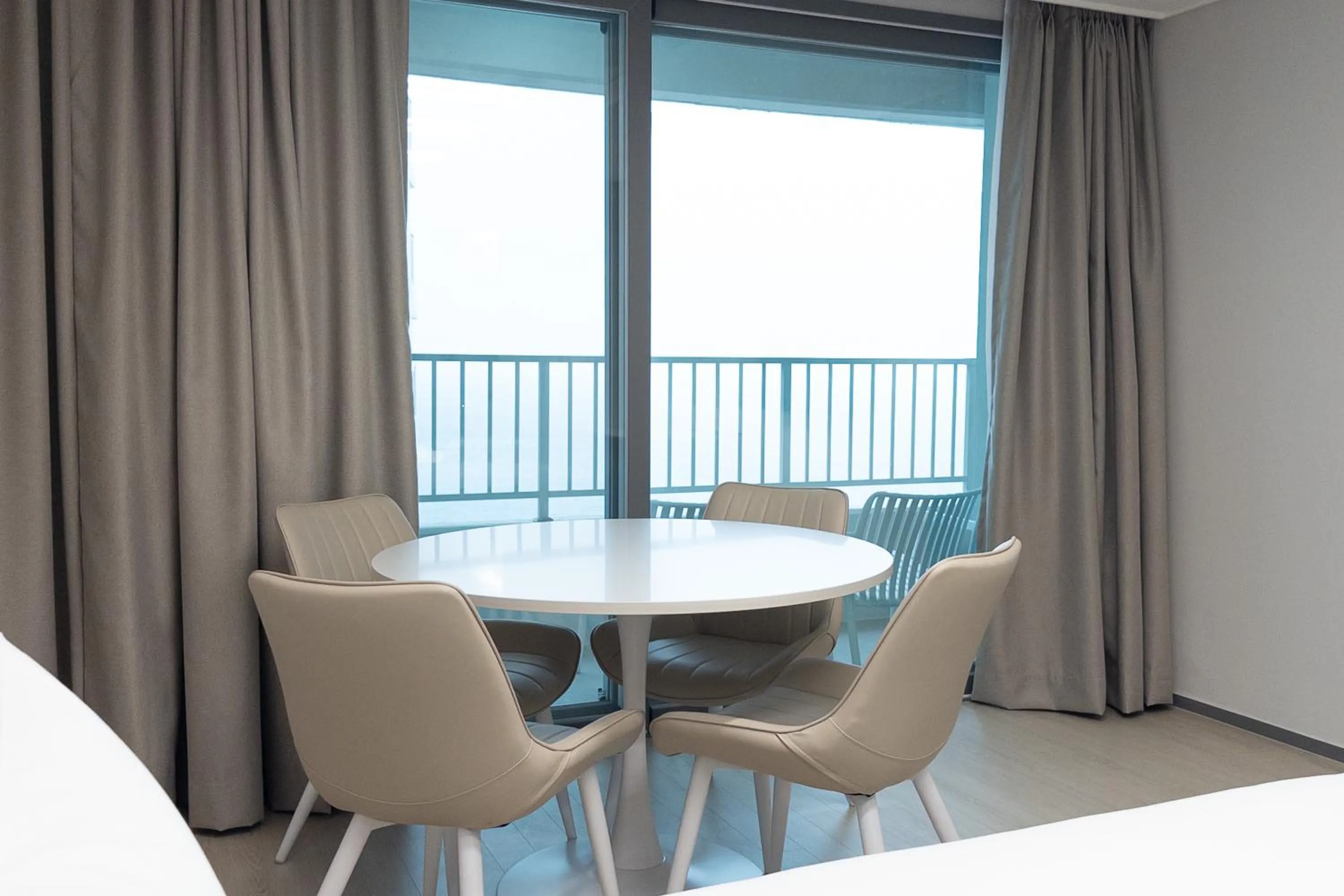 Bed in Hotel Wavellent Yangyang