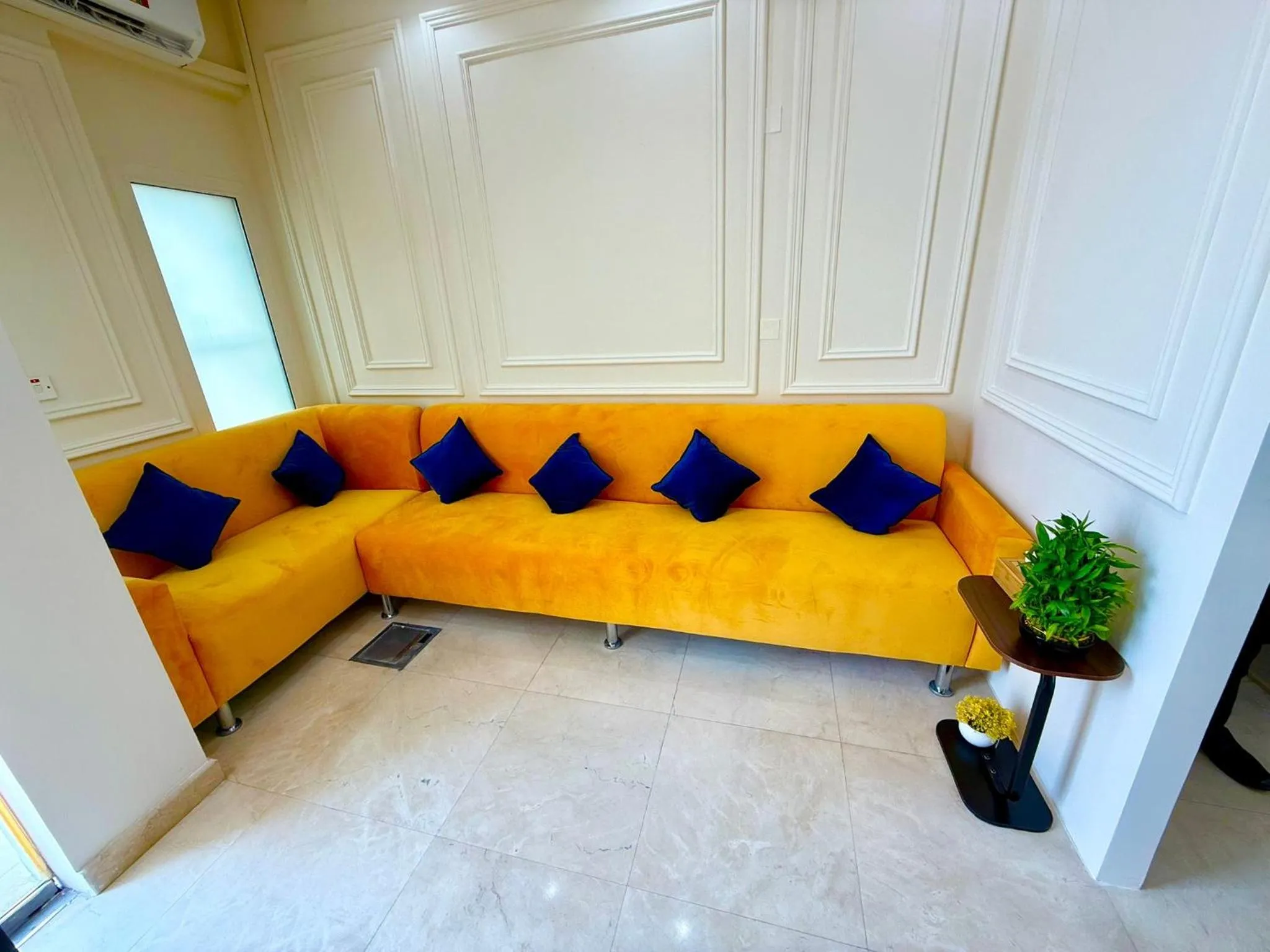 Seating area in Rawda Hotel