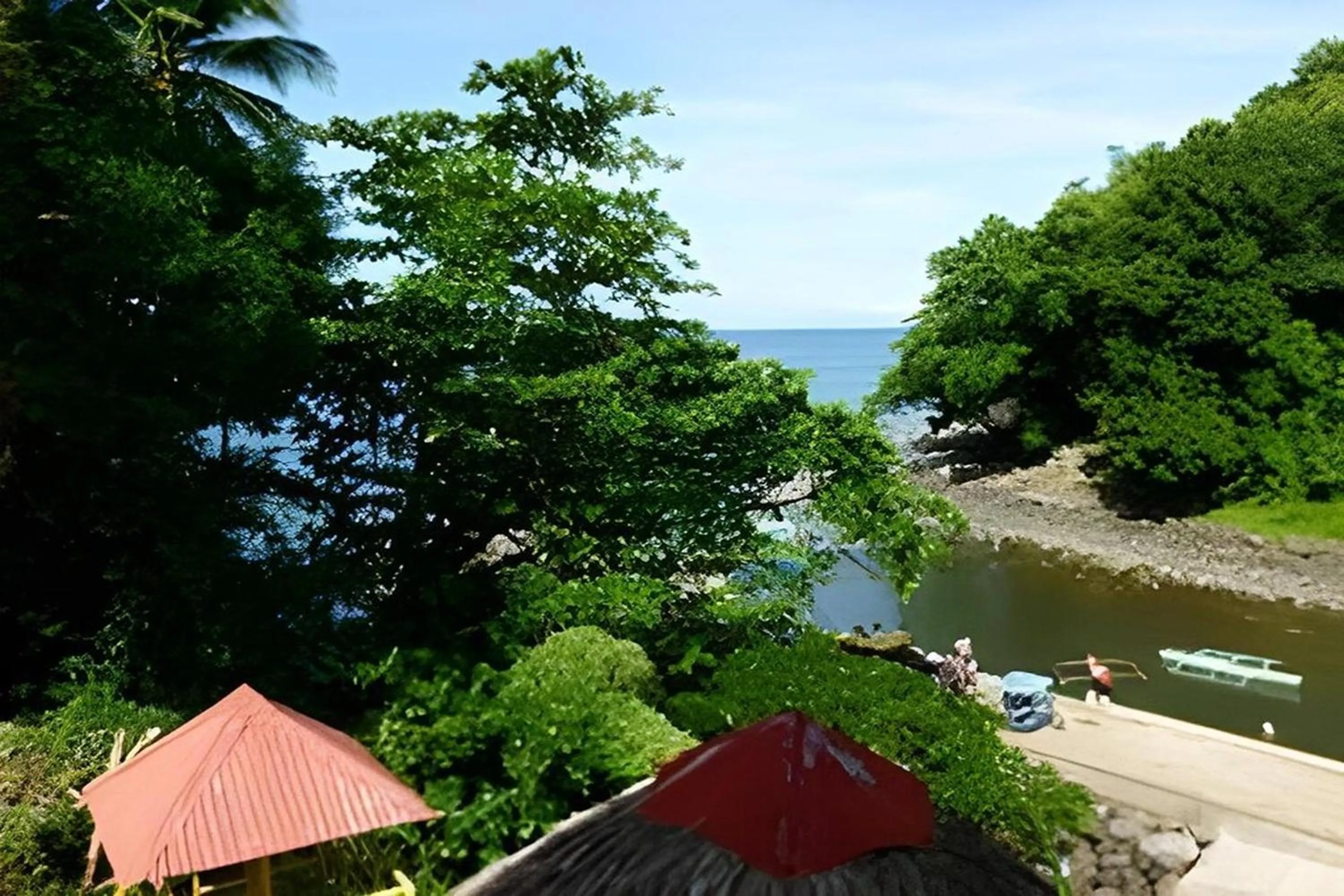 Sea view in D & A Seaside Cottages