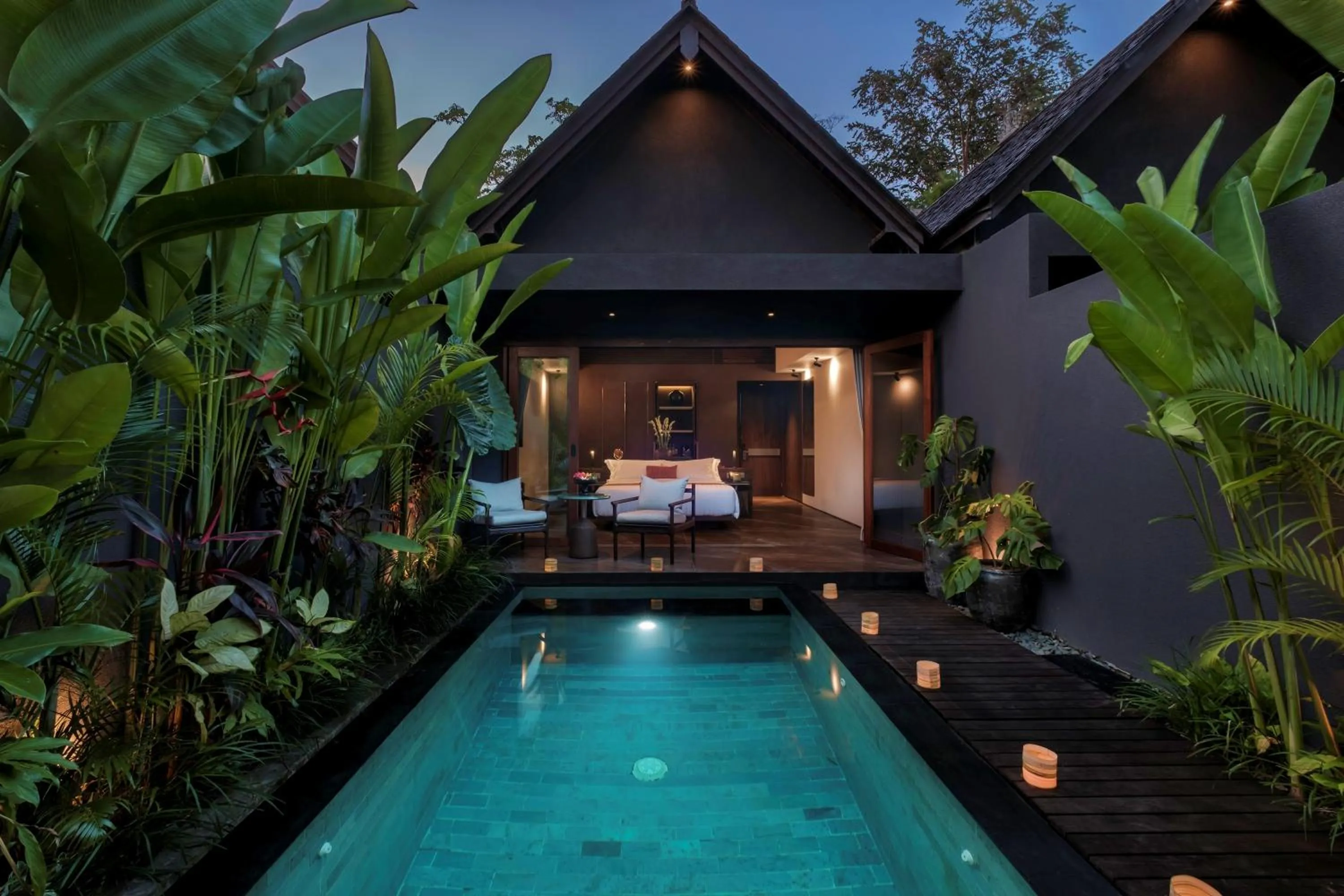Swimming pool in Mayaloka Villas Ubud