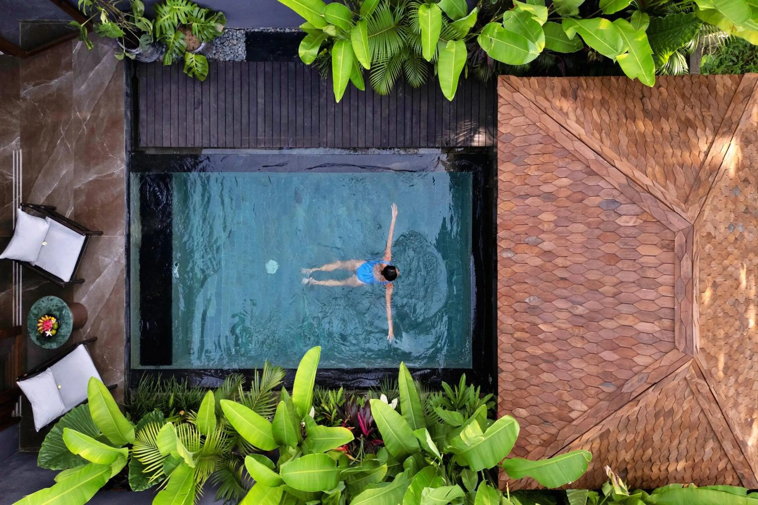 Swimming pool in Mayaloka Villas Ubud