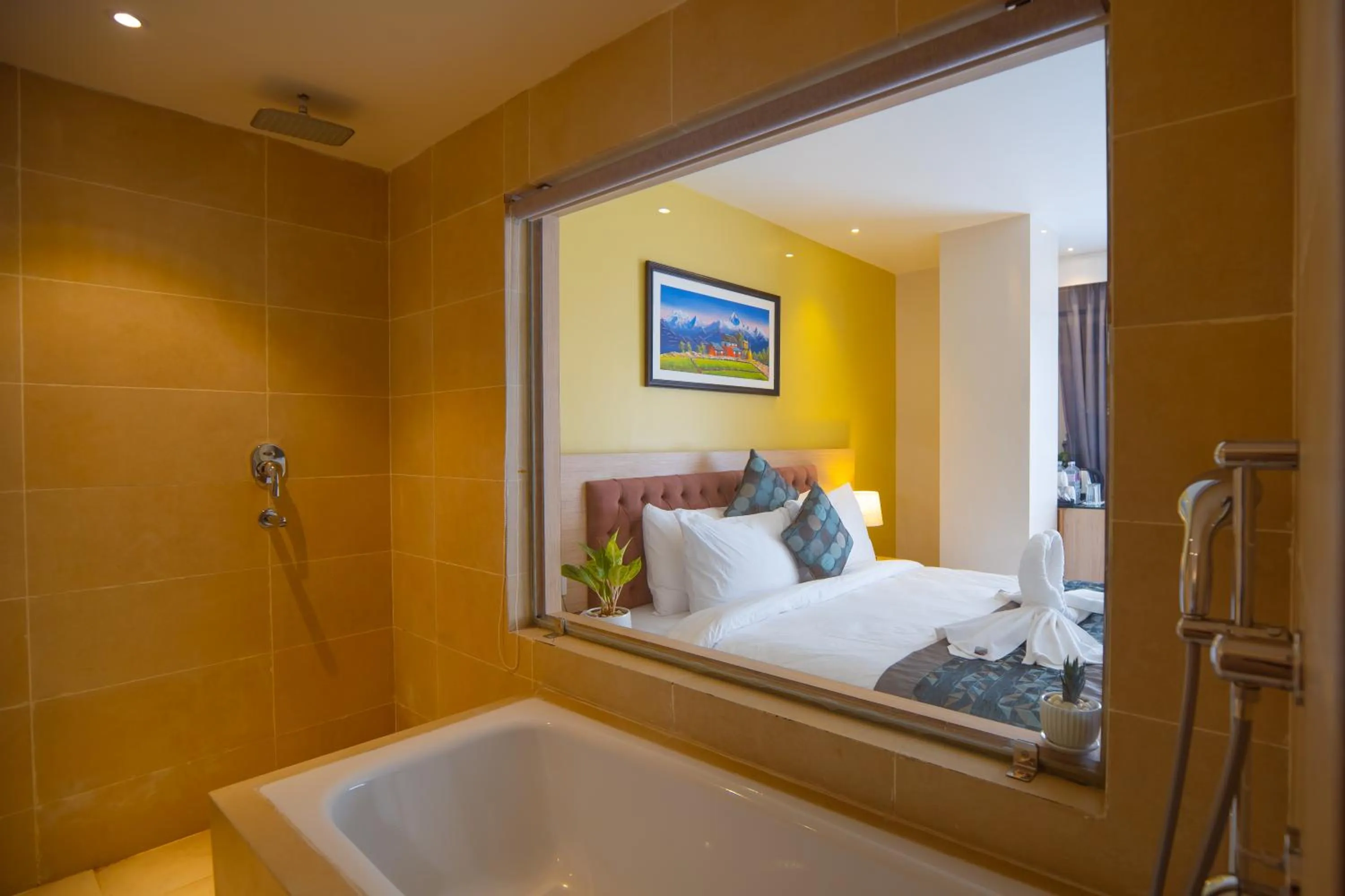 Shower in Velvet Luxe Hotel