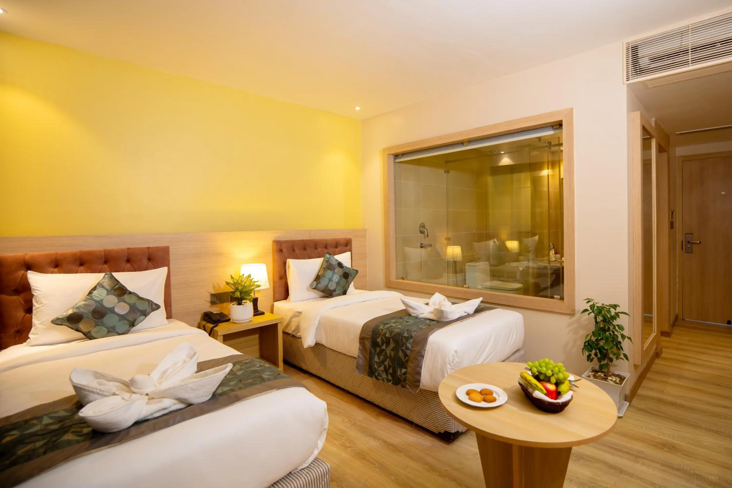 Bed in Velvet Luxe Hotel