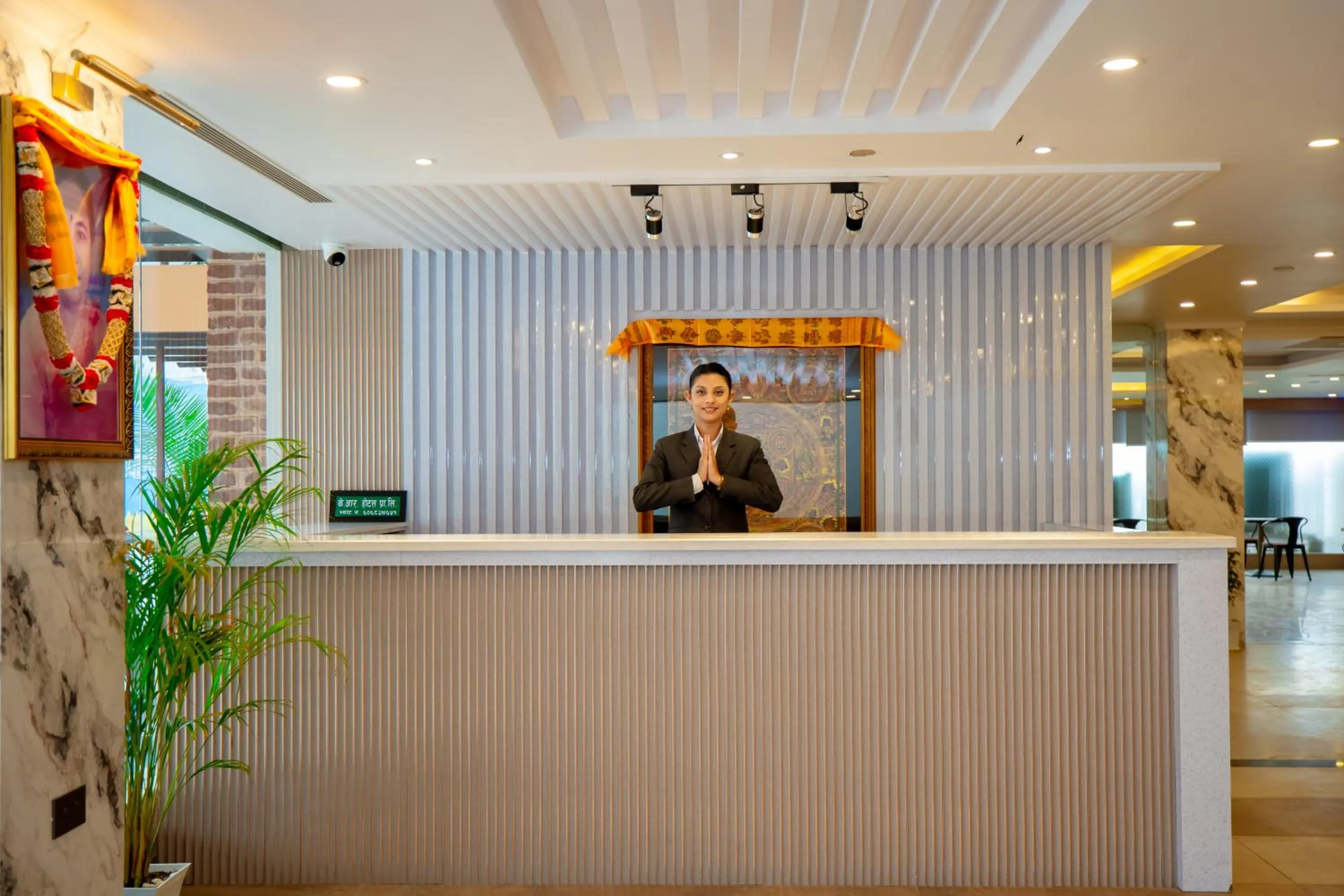 Staff in Velvet Luxe Hotel