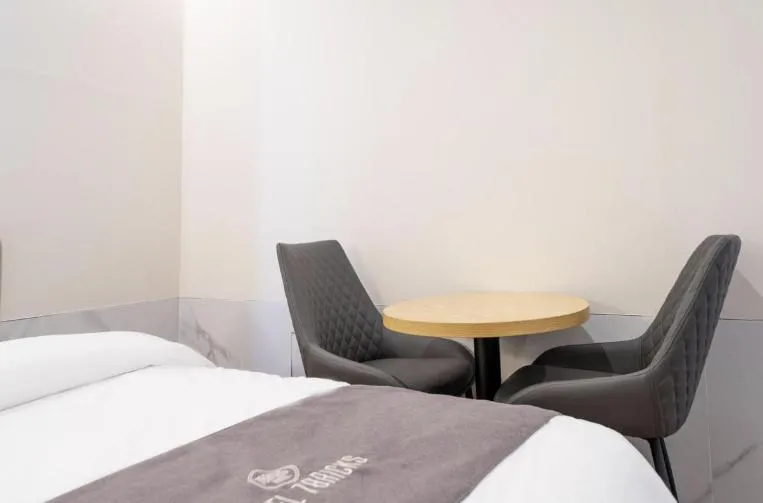 Bed in Hotel 7 Bricks Gwangju Sangmu