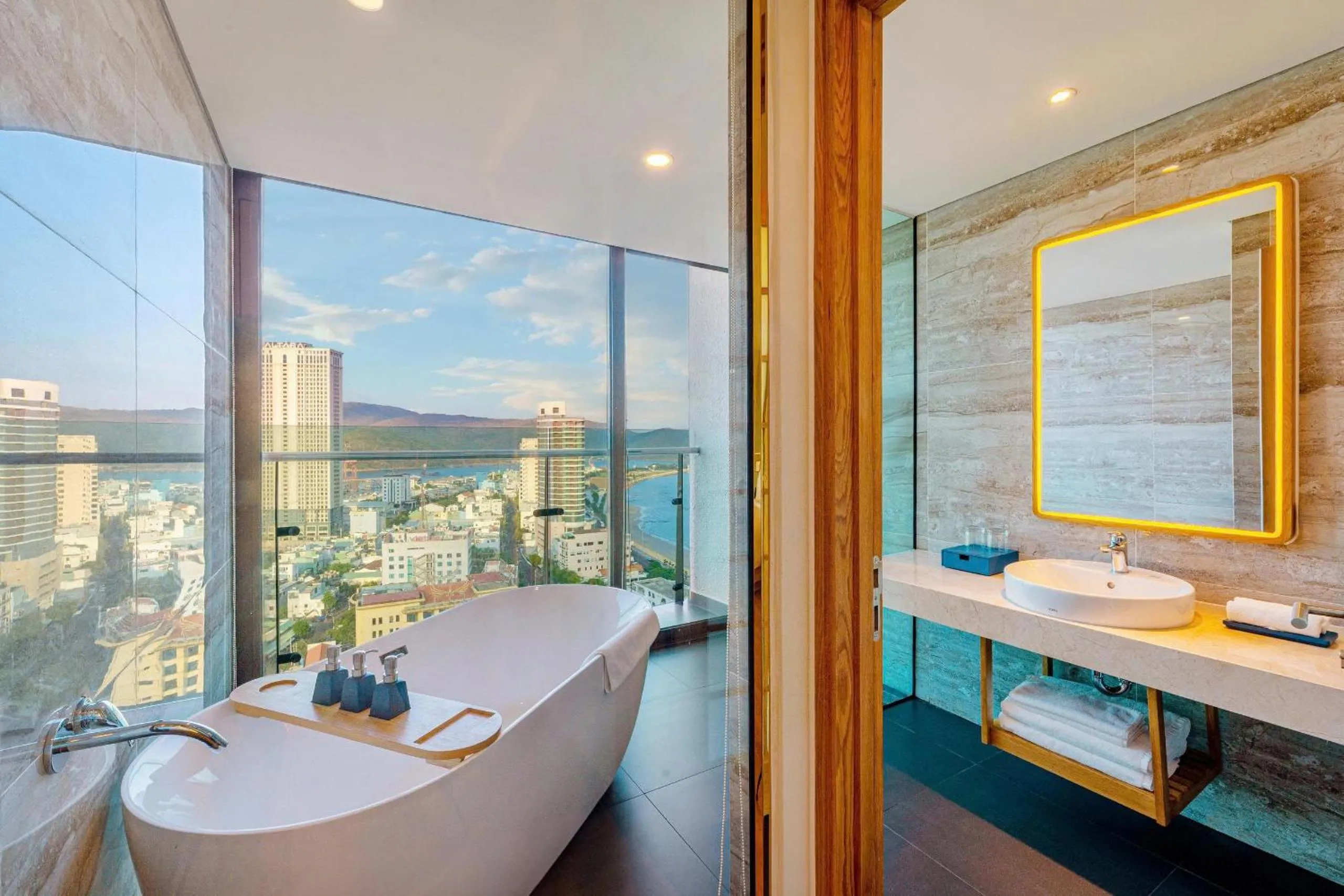 Shower in Sala Quy Nhon Beach Hotel