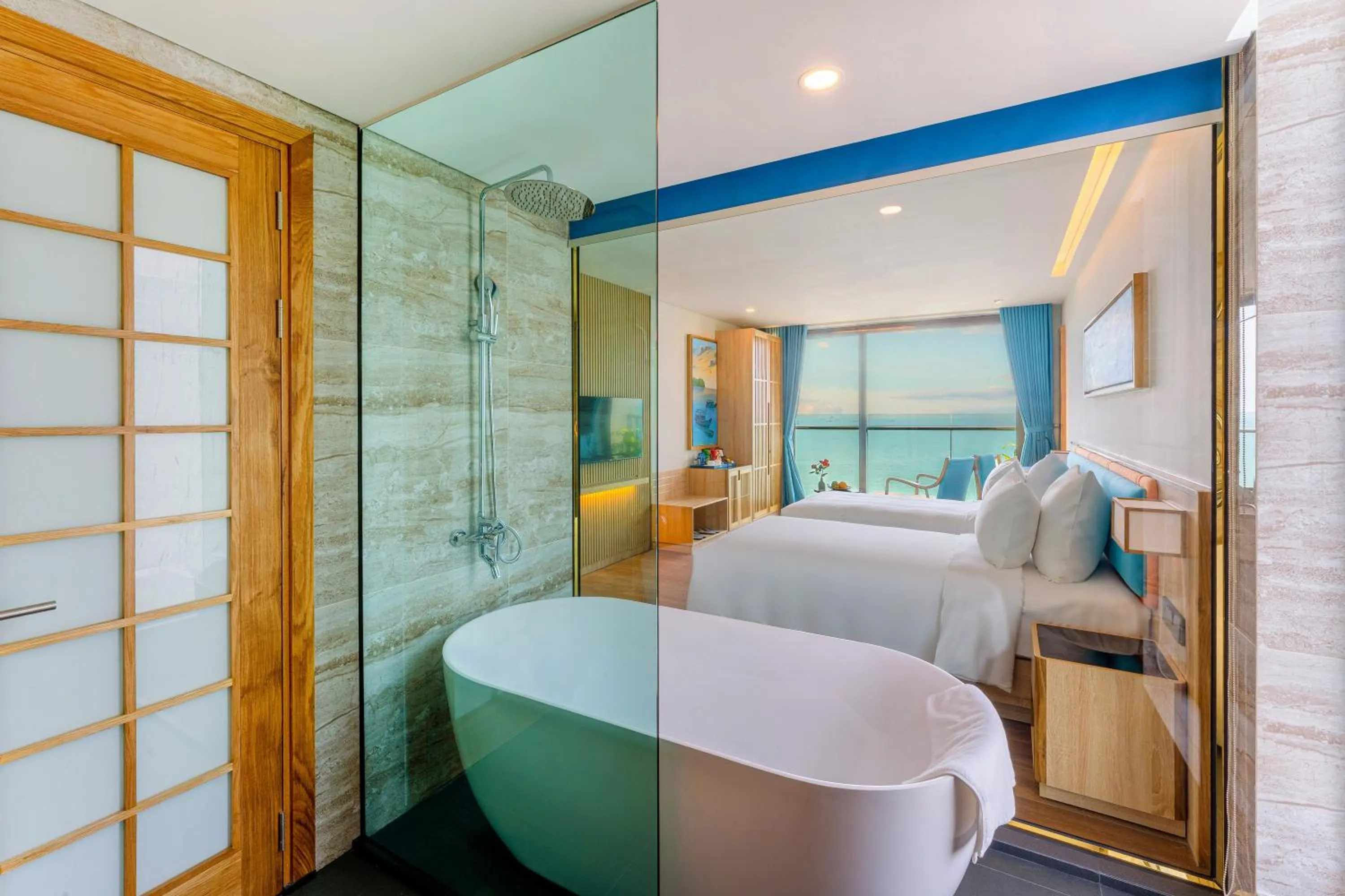 Bathroom in Sala Quy Nhon Beach Hotel