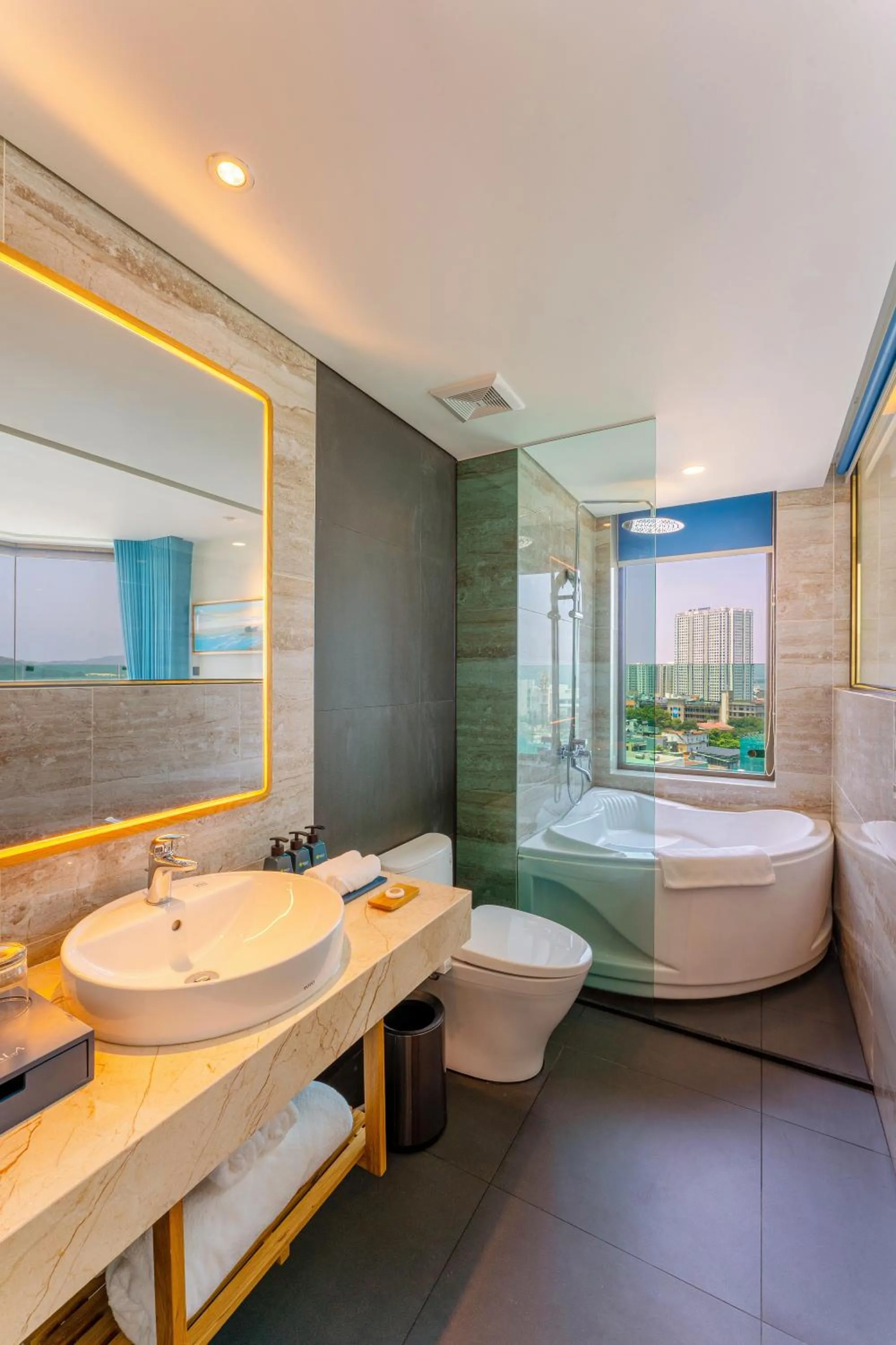 Shower in Sala Quy Nhon Beach Hotel