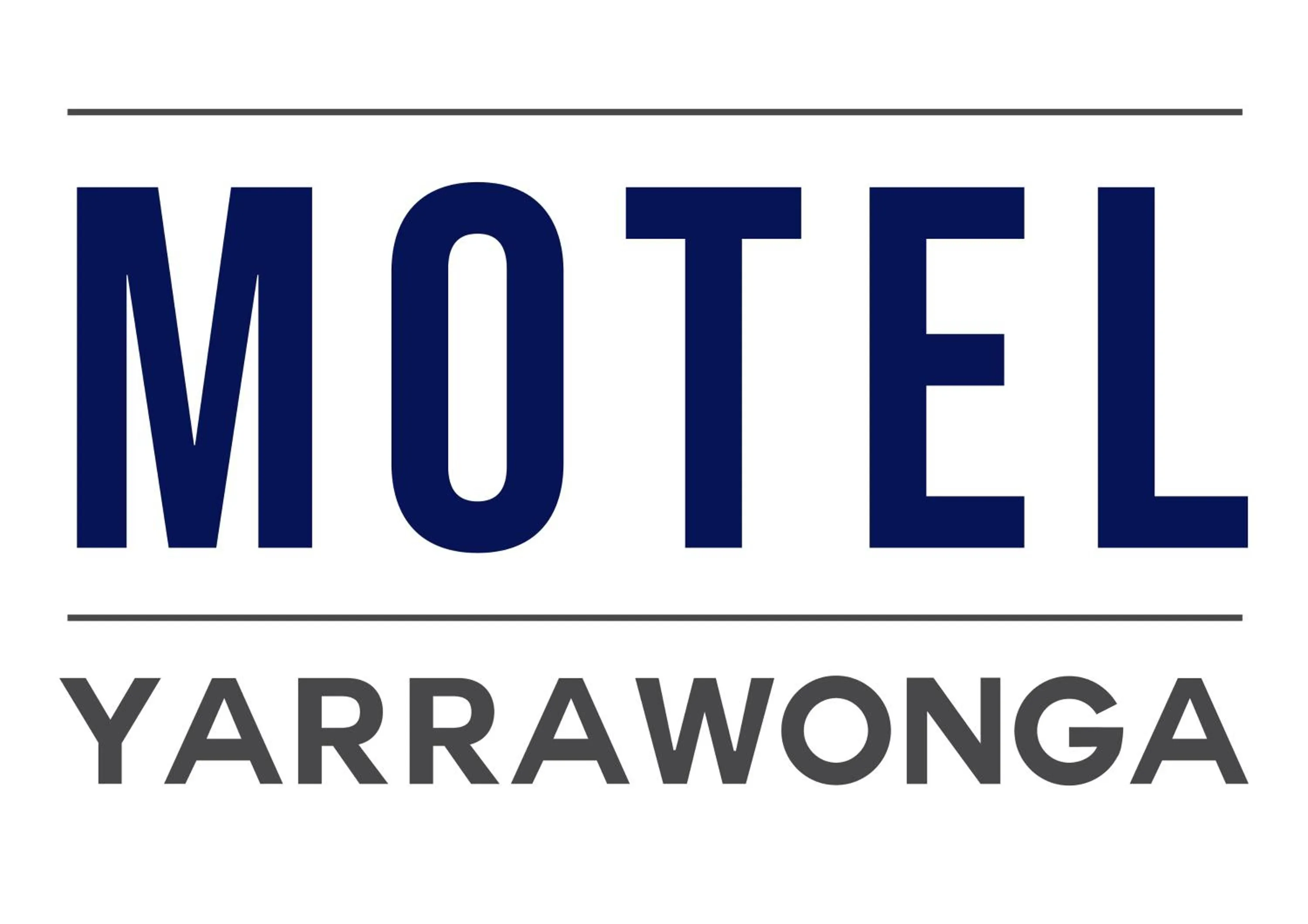 Logo/Certificate/Sign in Motel Yarrawonga