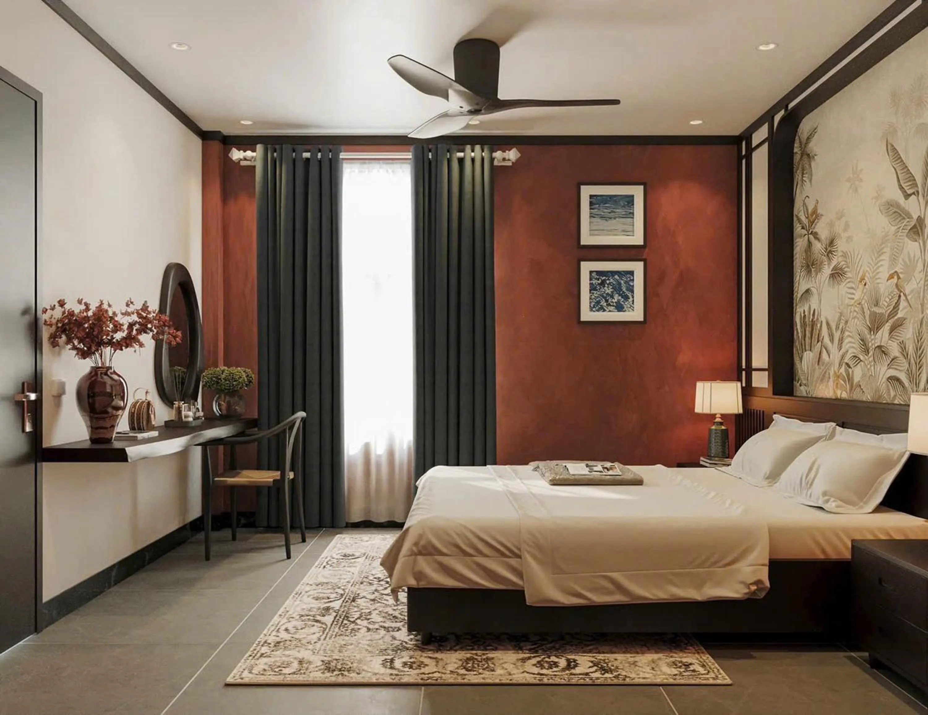 Bedroom, Bed in Serena Tam Coc Hotel & Villa