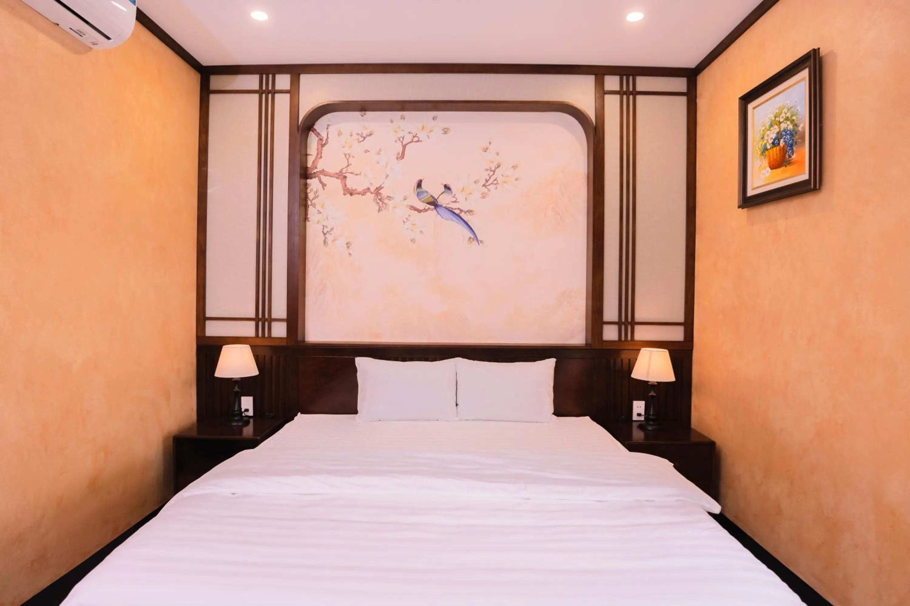 Bed in Serena Tam Coc Hotel & Villa