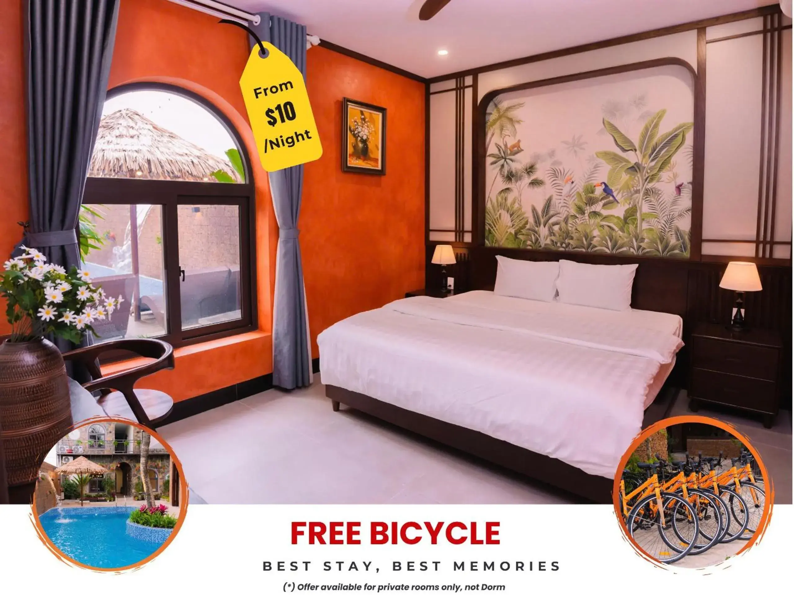 Double Room in Serena Tam Coc Hotel & Villa Double Room in Serena Tam Coc Hotel & Villa