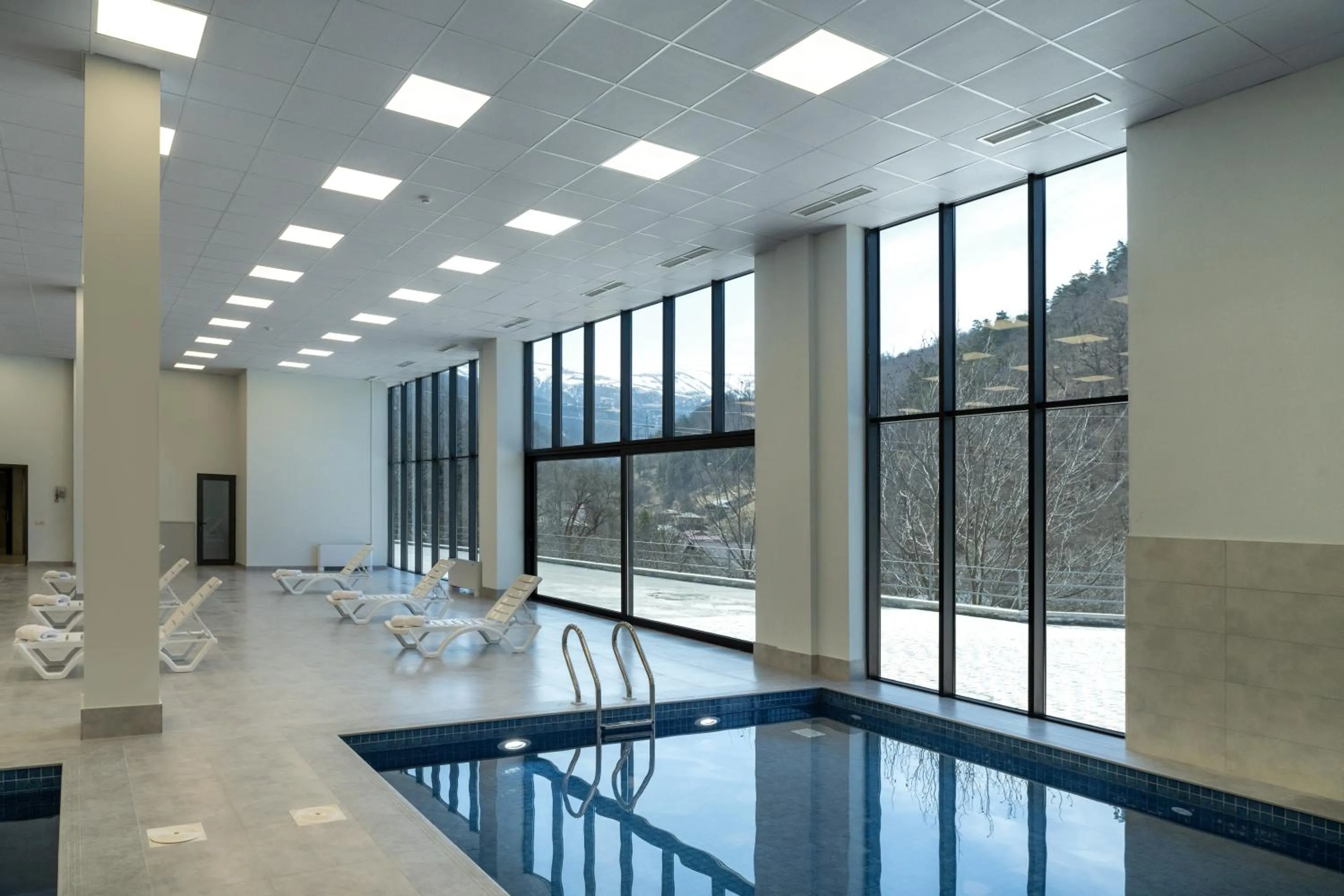 Pool view in Ani Forest Hills Hotel and Resort, Dilijan