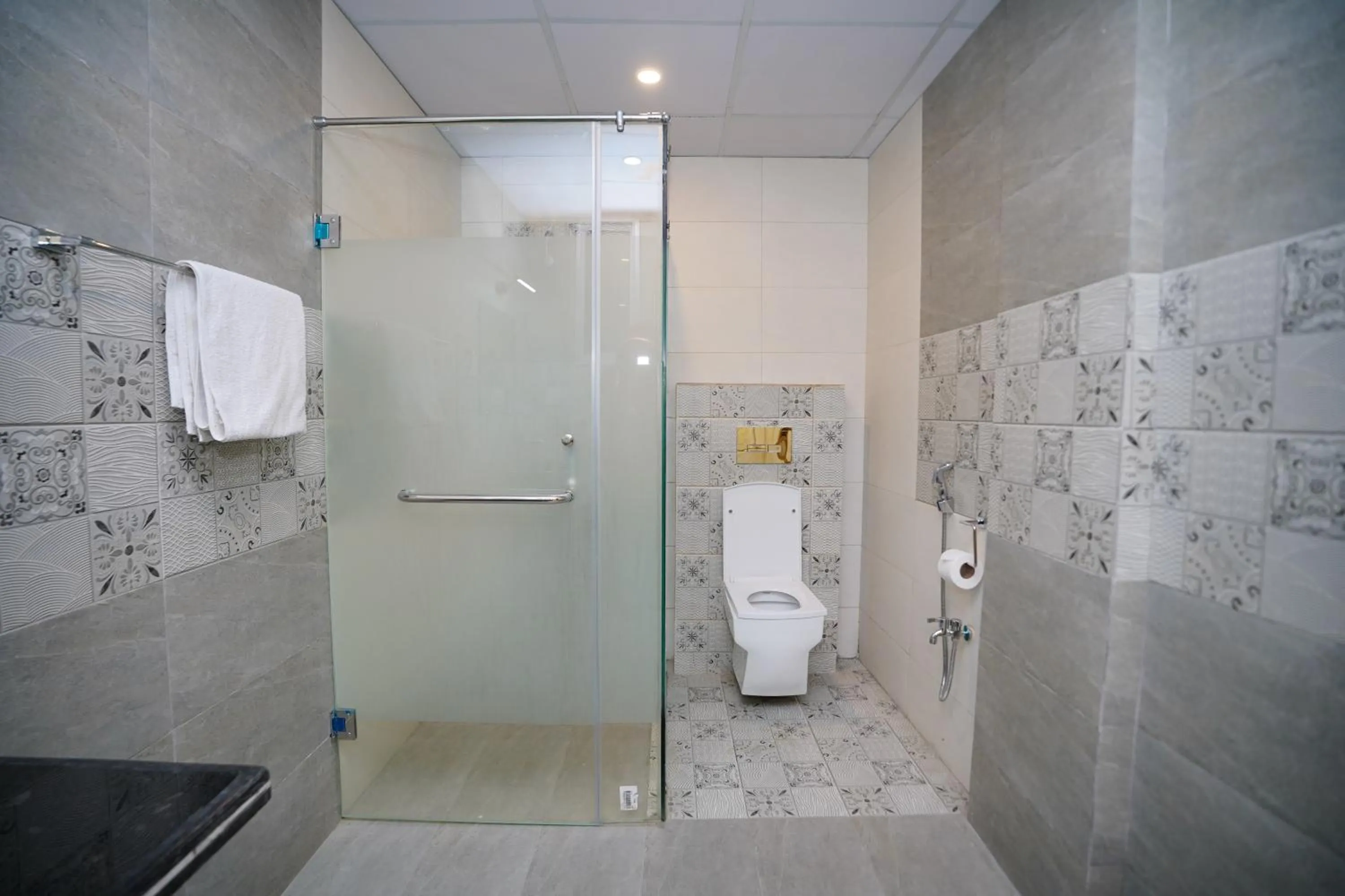 Shower in Hunza Elites hotel