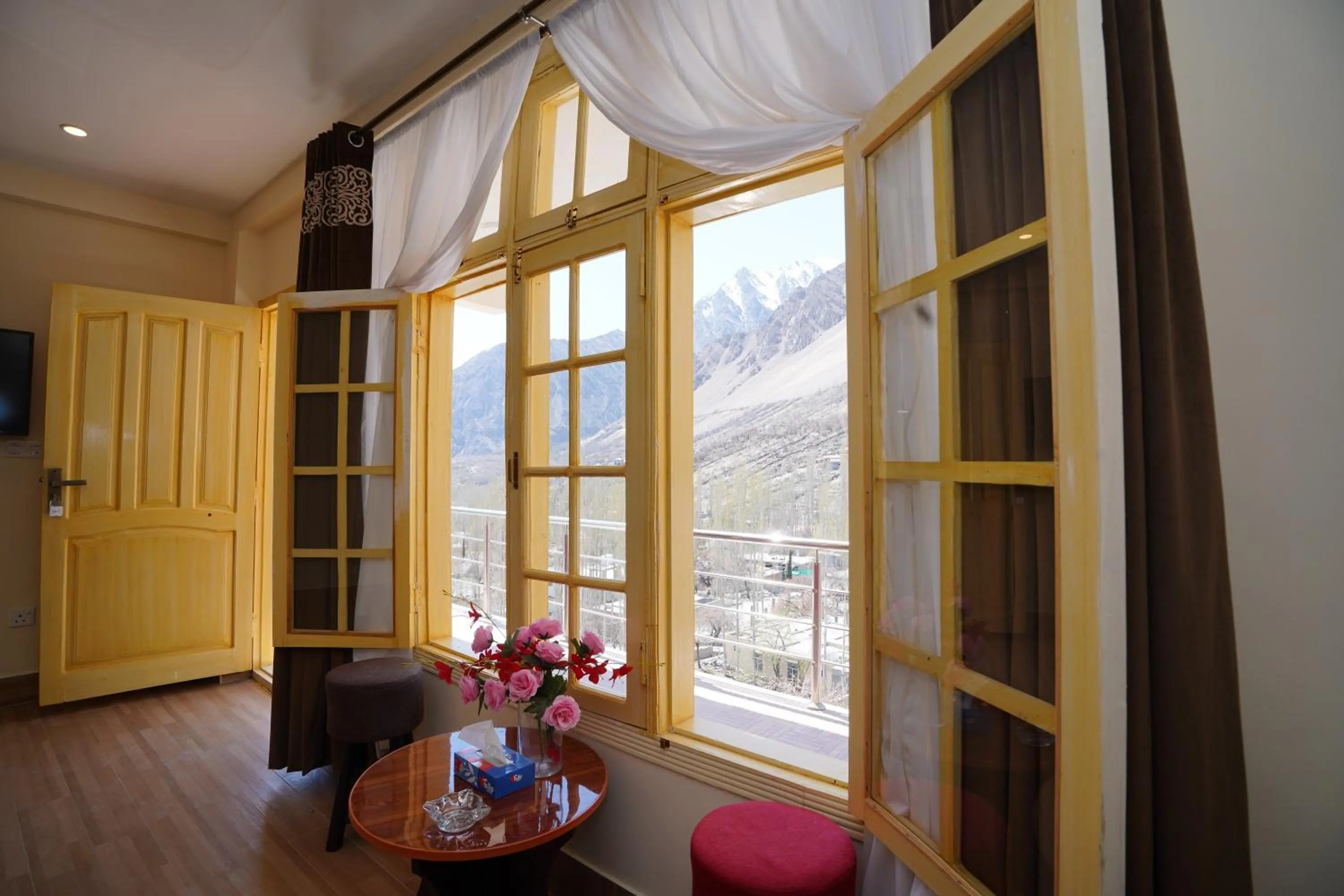 Natural landscape in Hunza Elites hotel