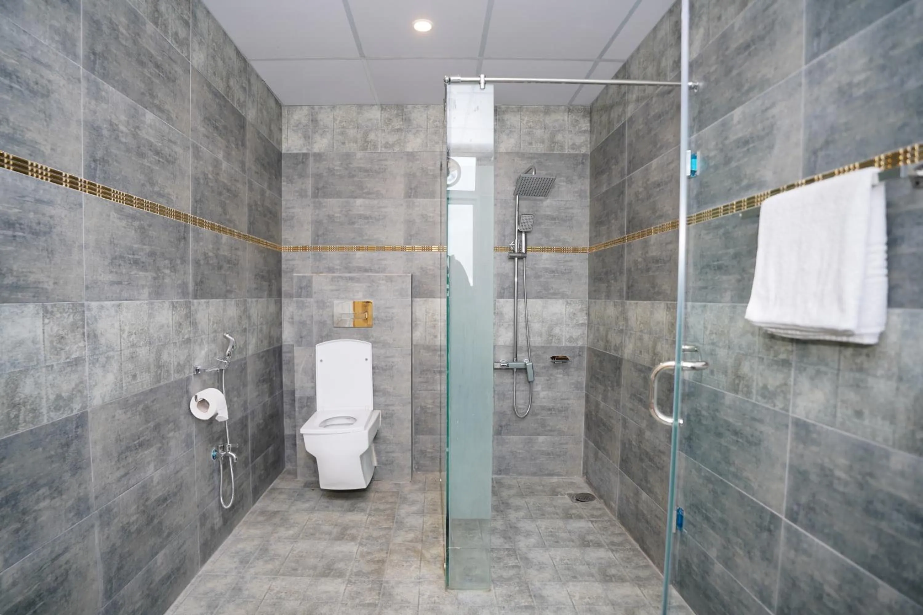 Shower in Hunza Elites hotel