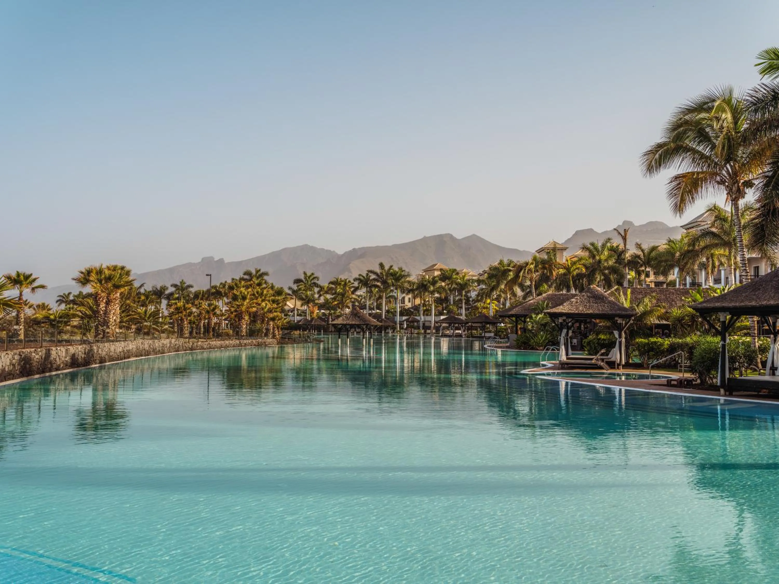 Pool view in Gran Melia Palacio de Isora Resort & Spa