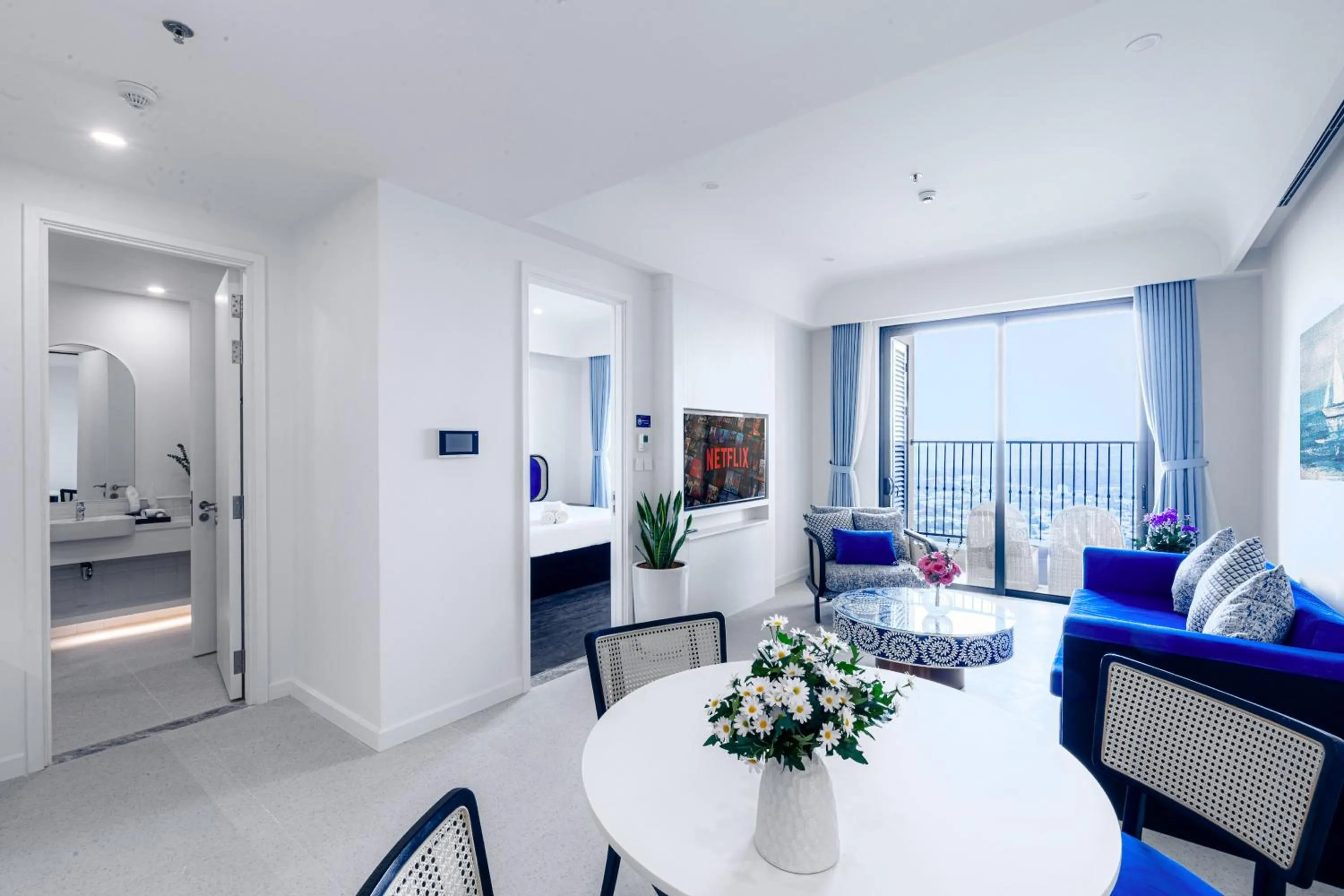 Living room in Sole Casa Phu Quoc