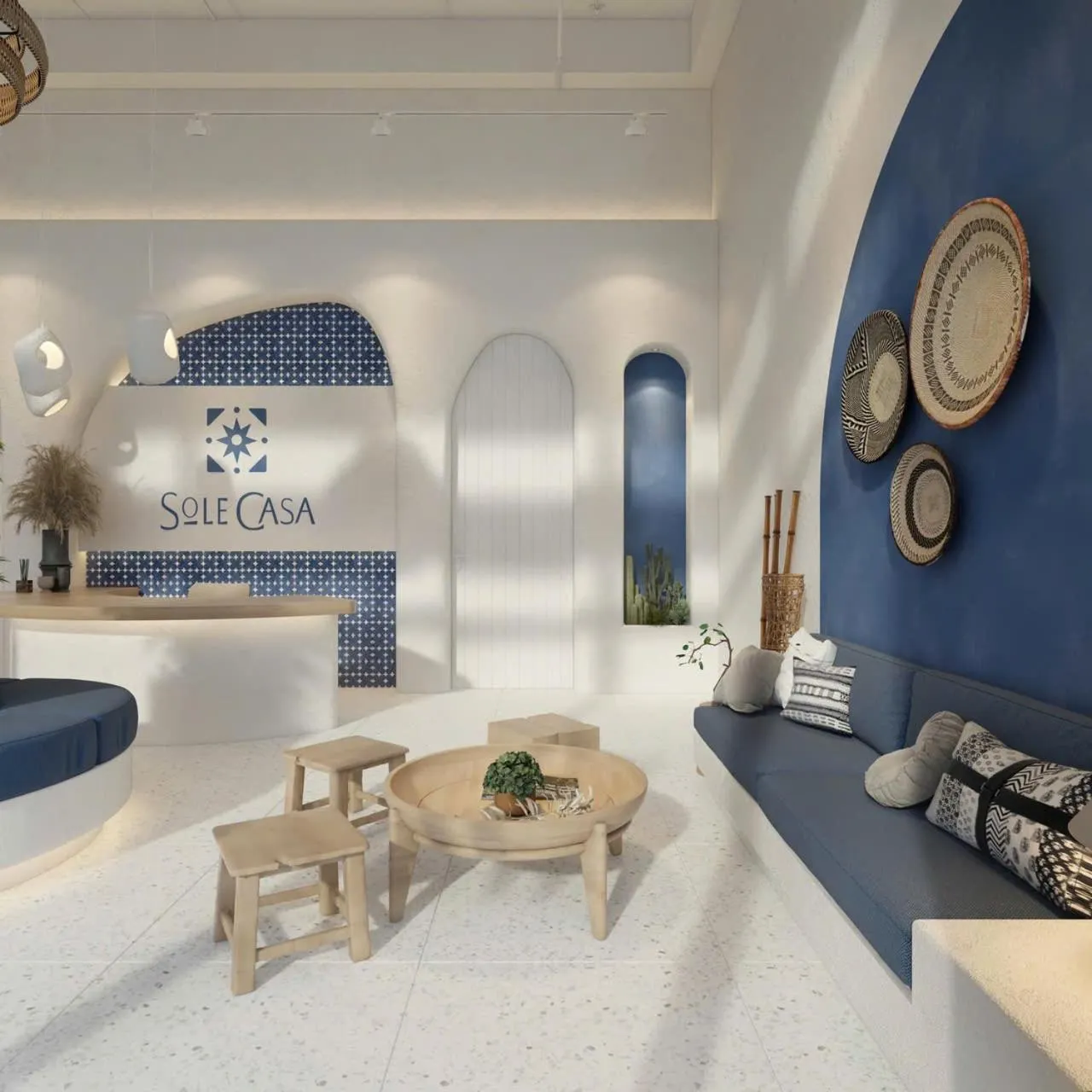 Lobby or reception in Sole Casa Phu Quoc