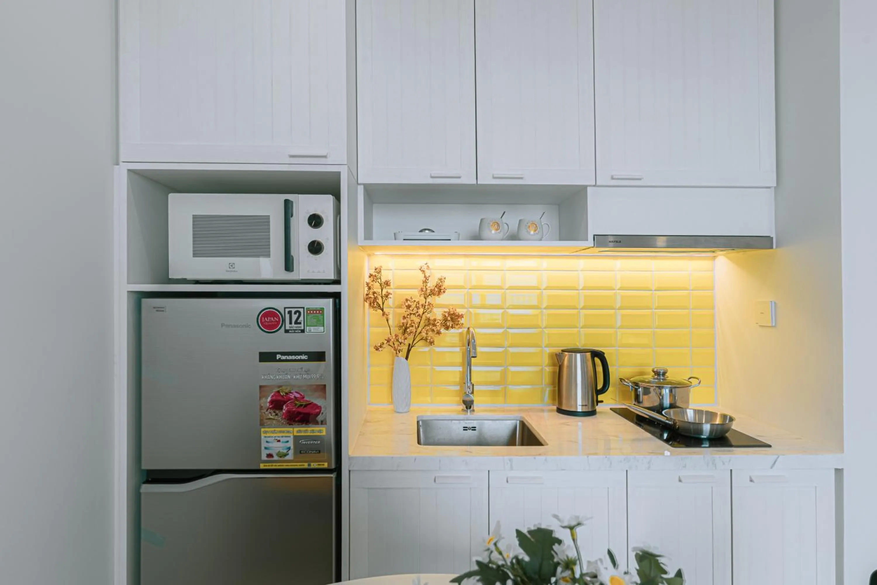 Kitchen or kitchenette in Sole Casa Phu Quoc