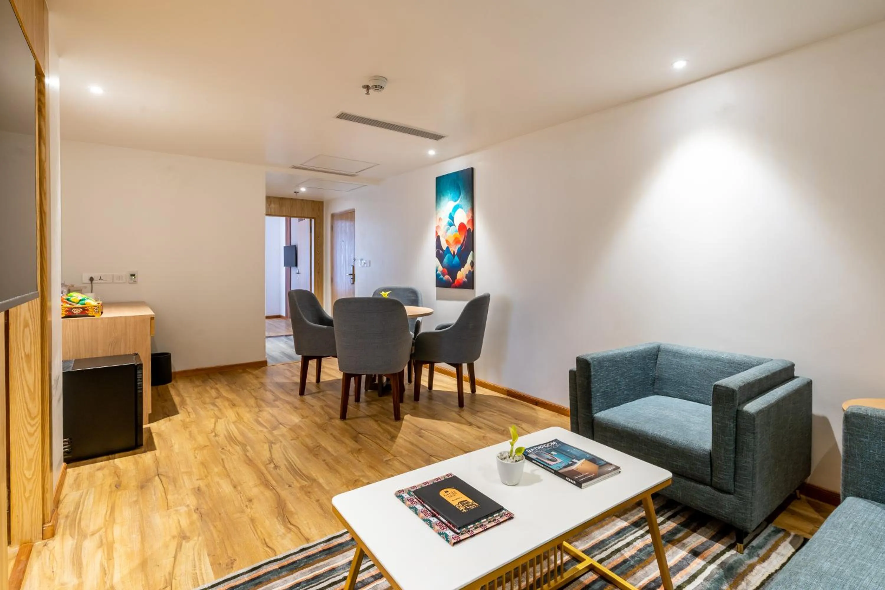 Living room in Hotel Anuttara