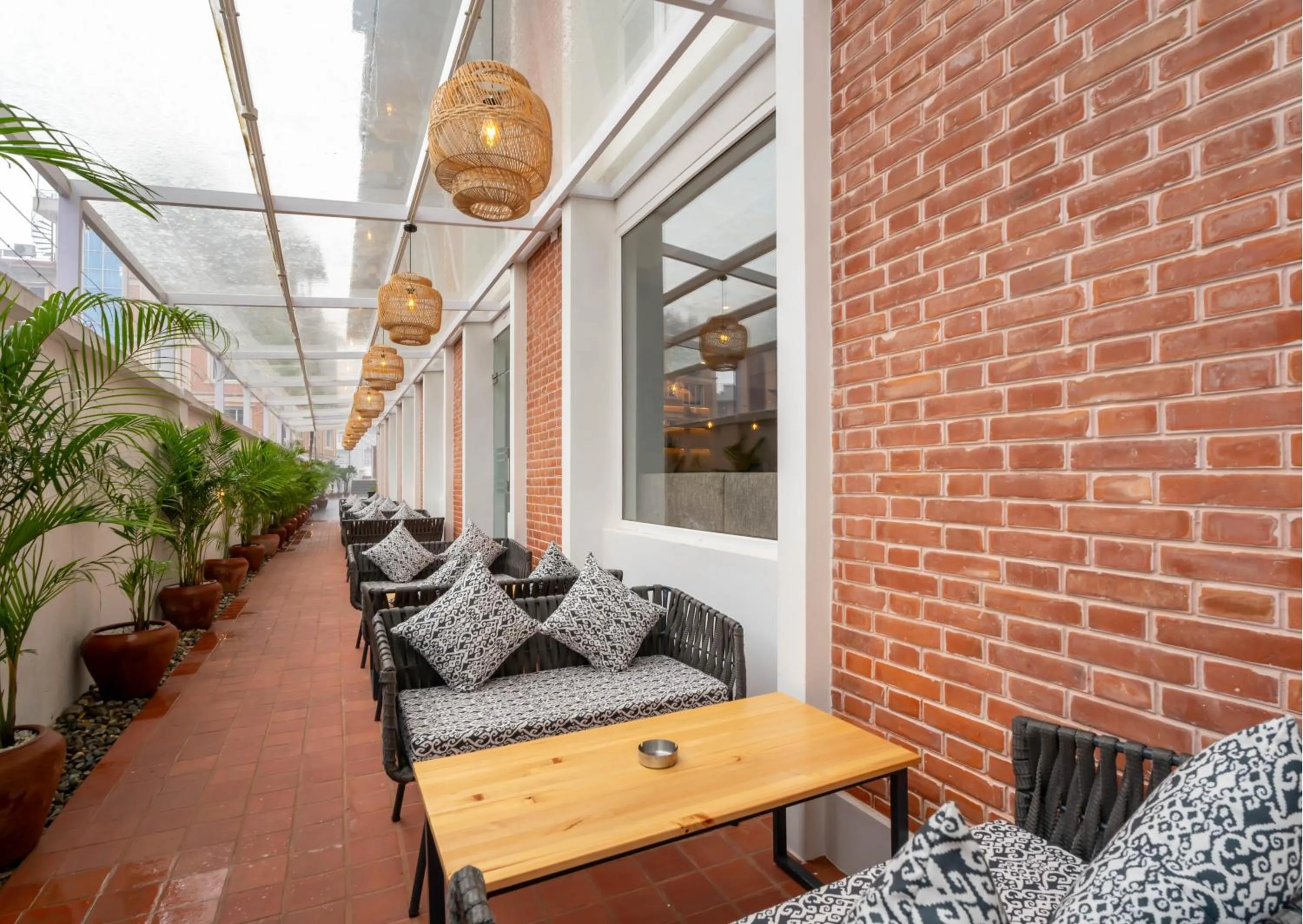 Balcony/Terrace in Hotel Anuttara