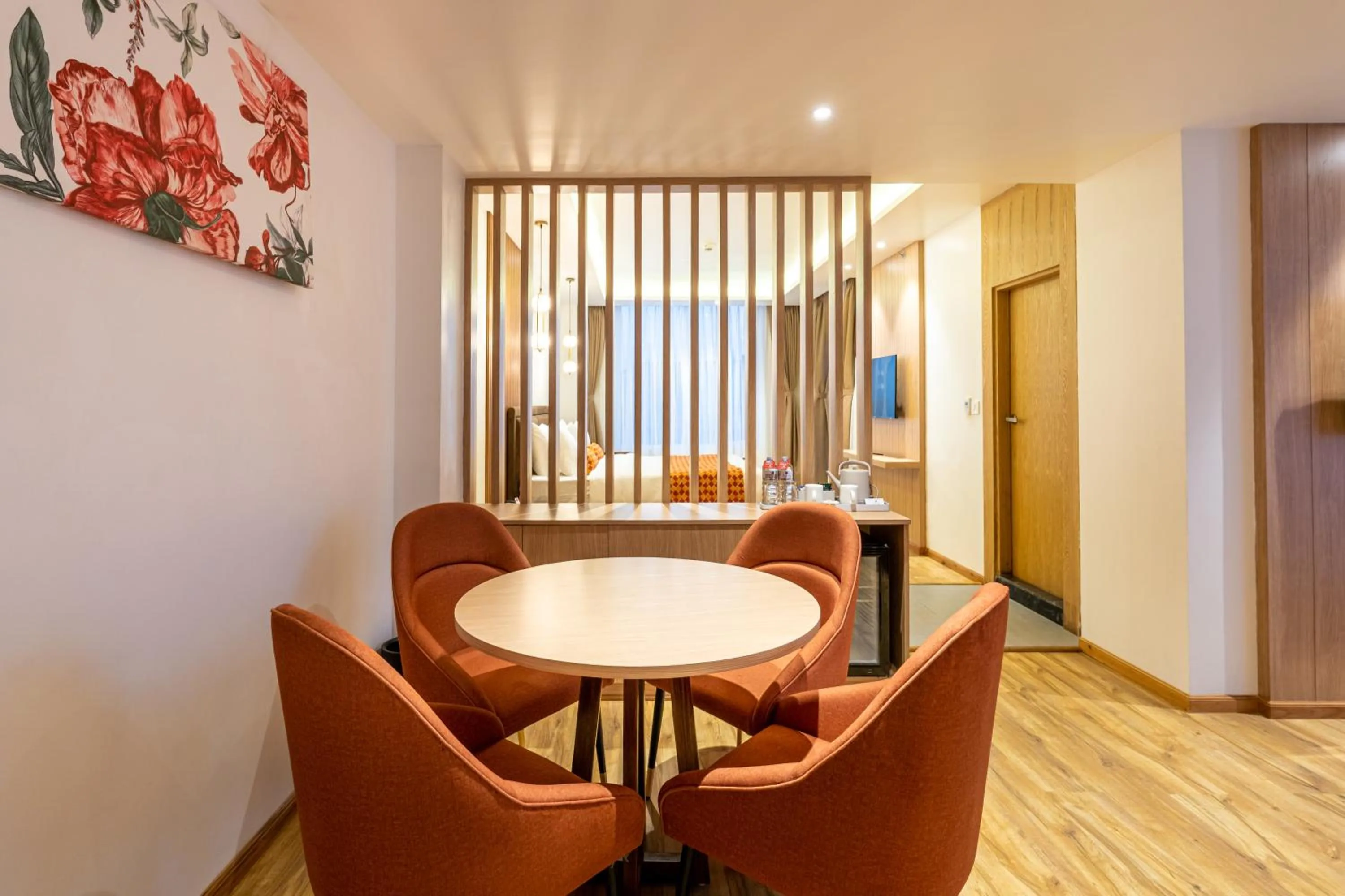 Living room in Hotel Anuttara