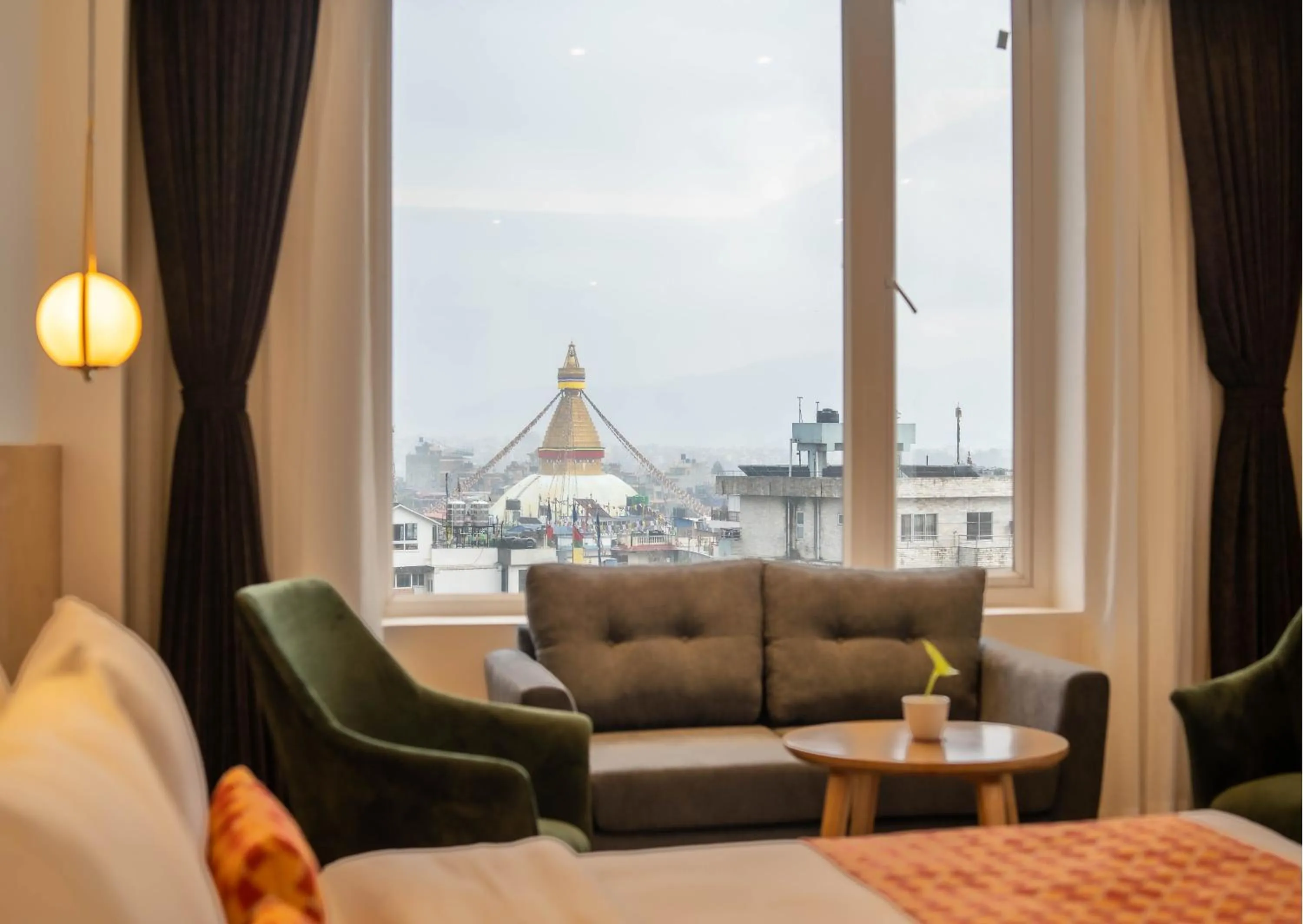 Seating area in Hotel Anuttara