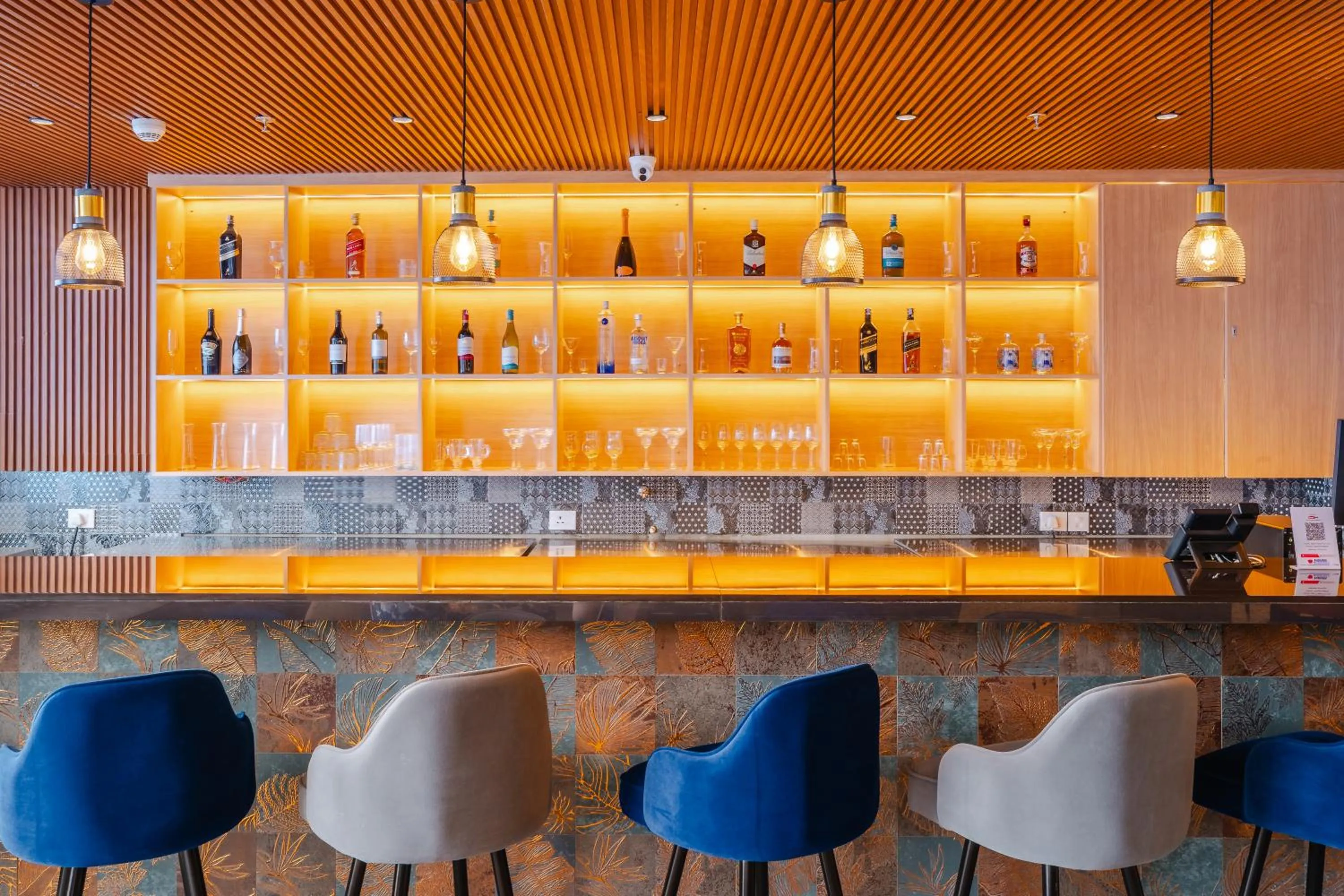 Lounge or bar in Hotel Anuttara