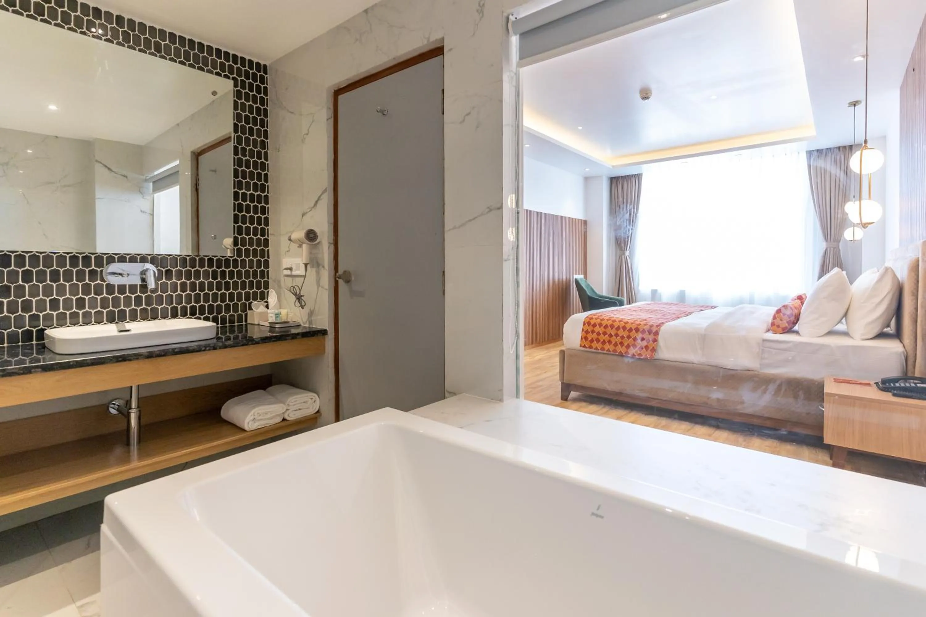 Bathroom in Hotel Anuttara