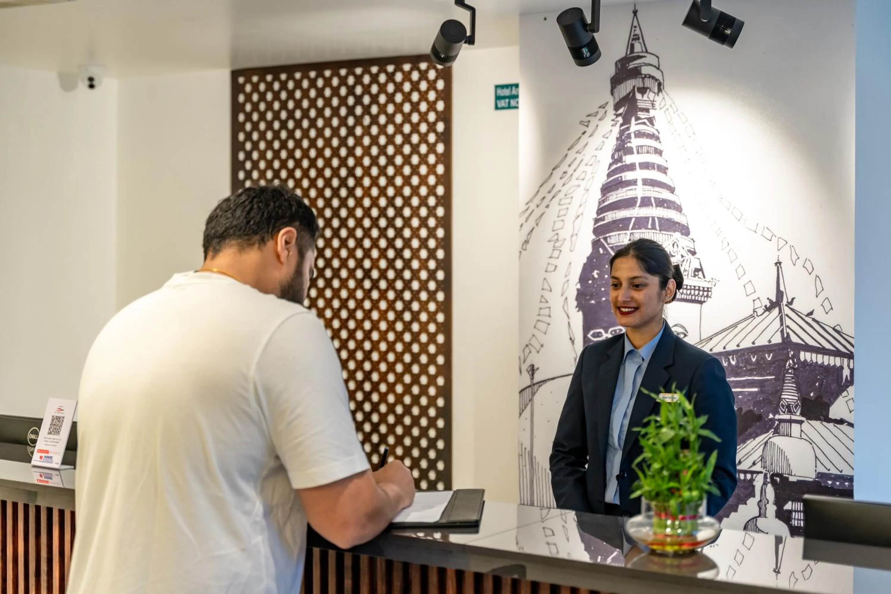 Staff in Hotel Anuttara